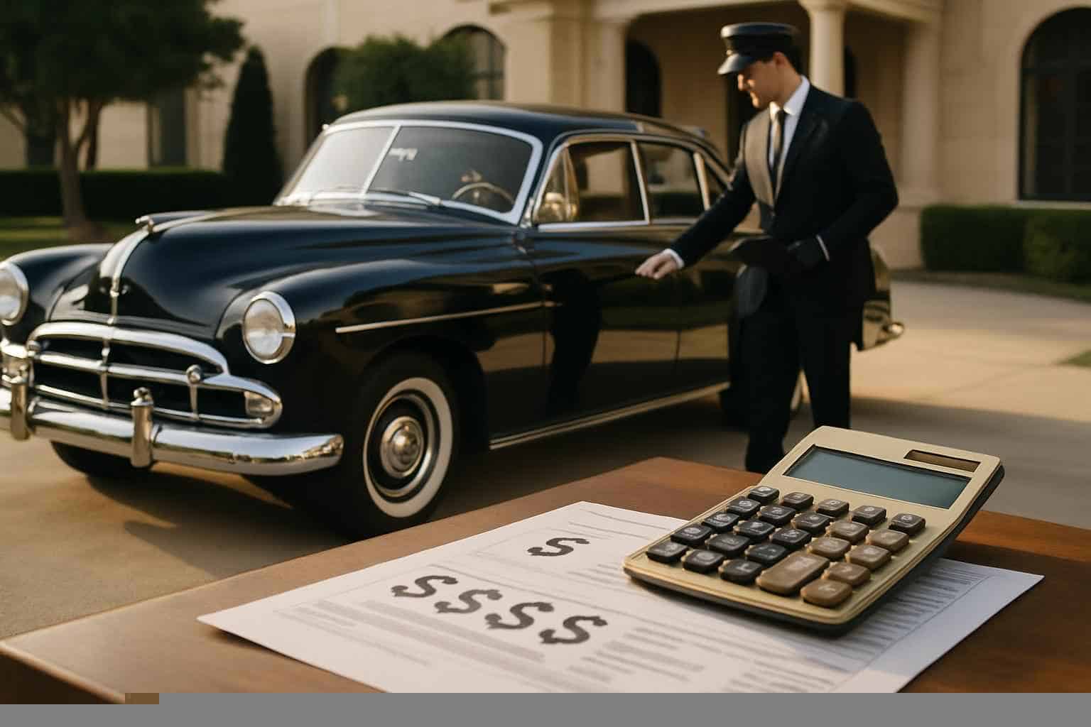 Classic Car Chauffeur Service Prices in Carrollton TX