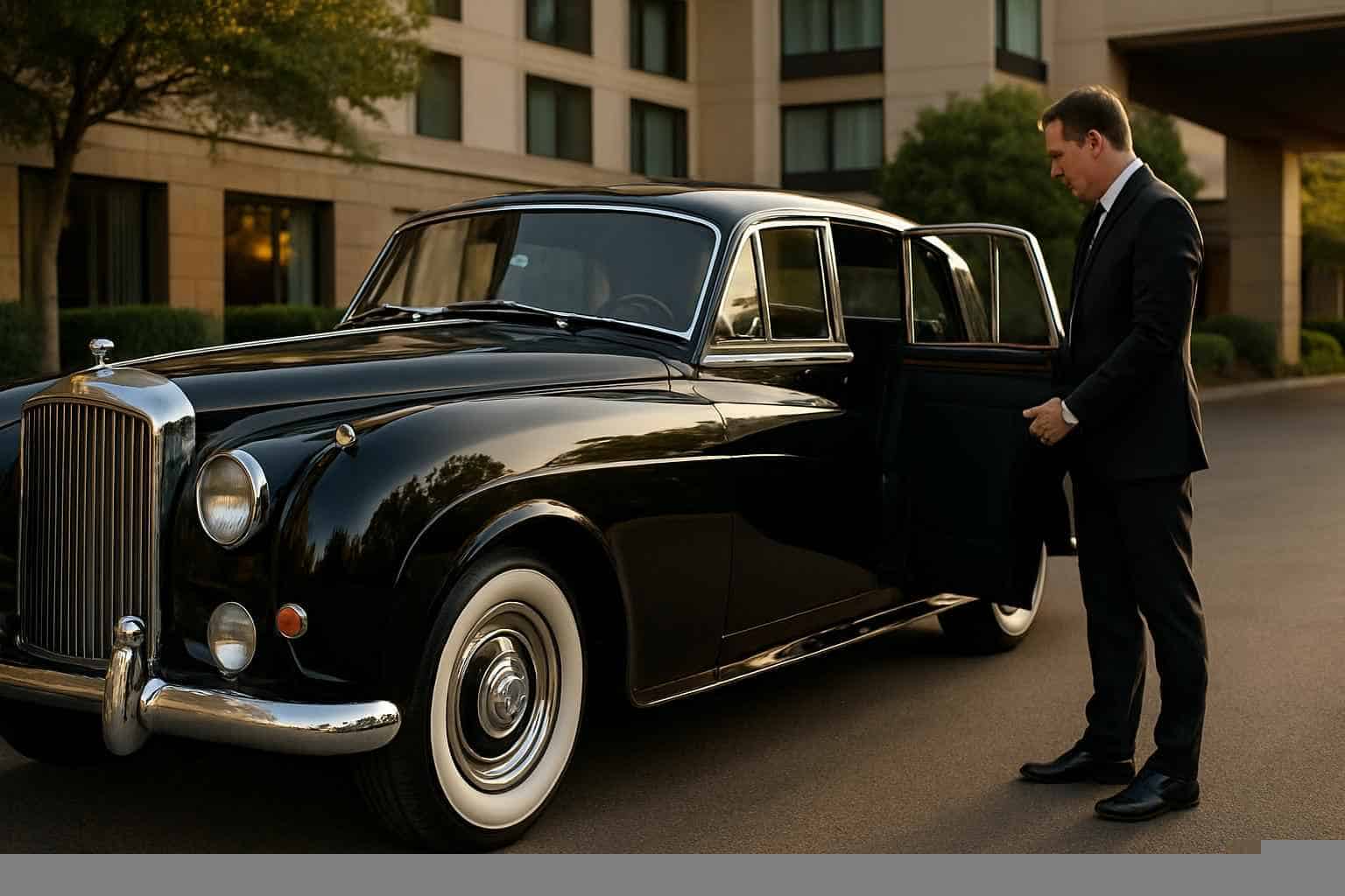 Classic Car Chauffeur Service Prices in Farmers Branch TX