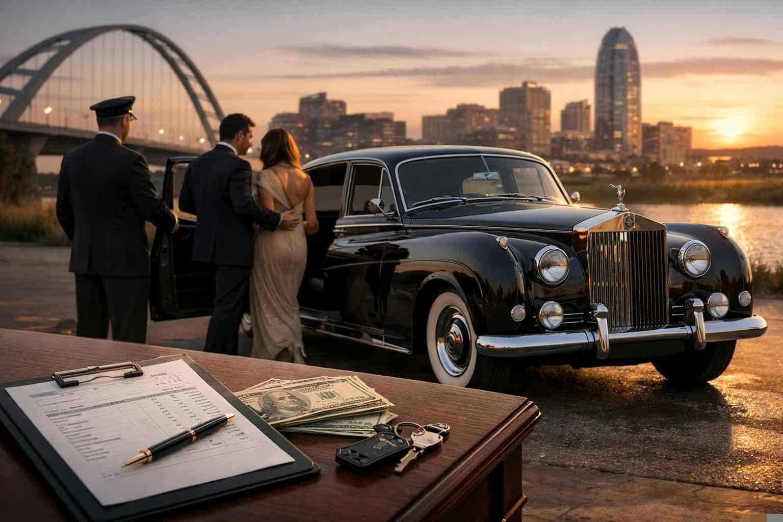 Classic Car Chauffeur Service Prices in Frisco TX