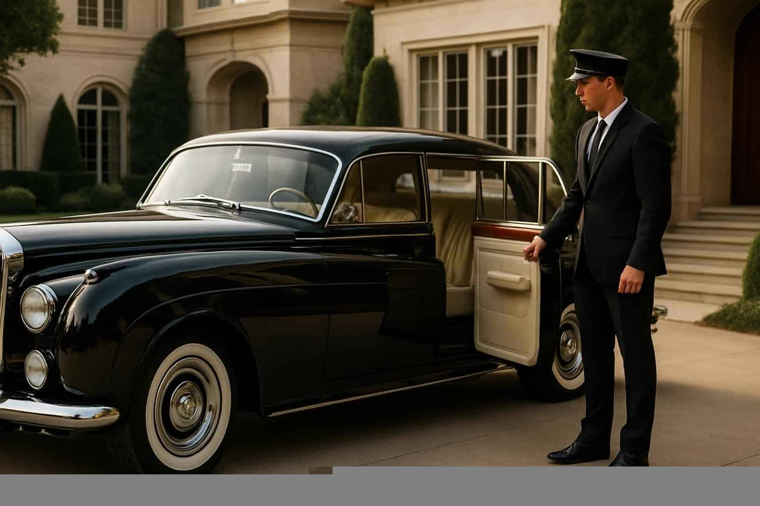 Classic Car Chauffeur Service Prices In Highland Park TX
