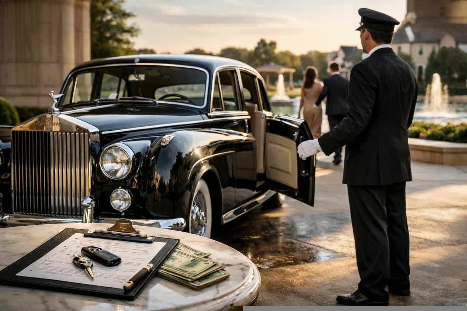 Classic Car Chauffeur Service Prices in McKinney TX