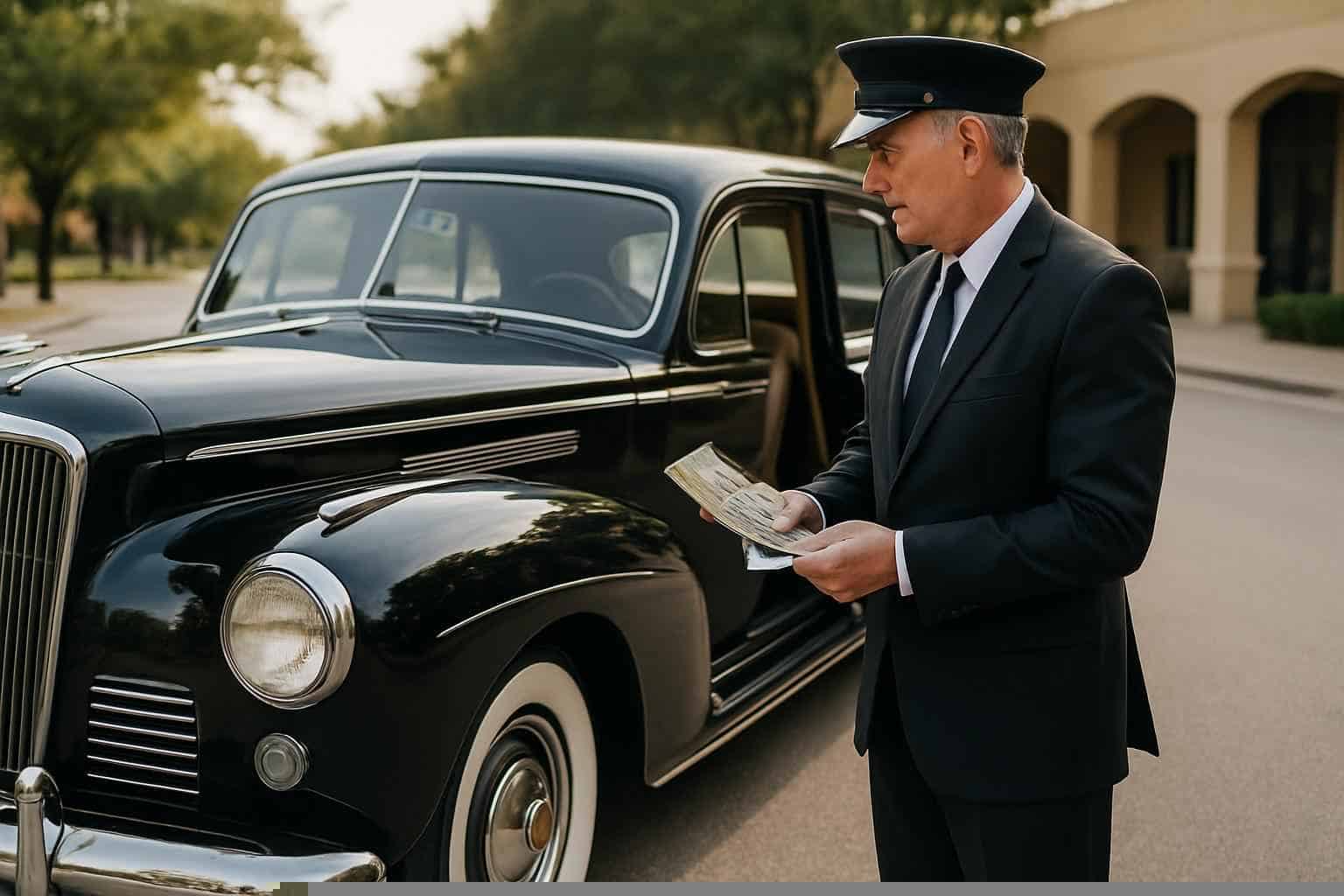 Classic Car Chauffeur Service Prices In Richardson TX