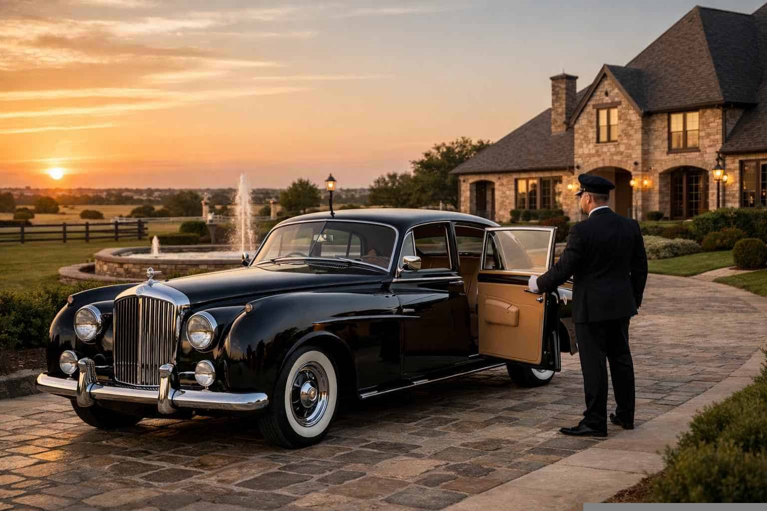 Classic Car Chauffeur Service Prosper TX