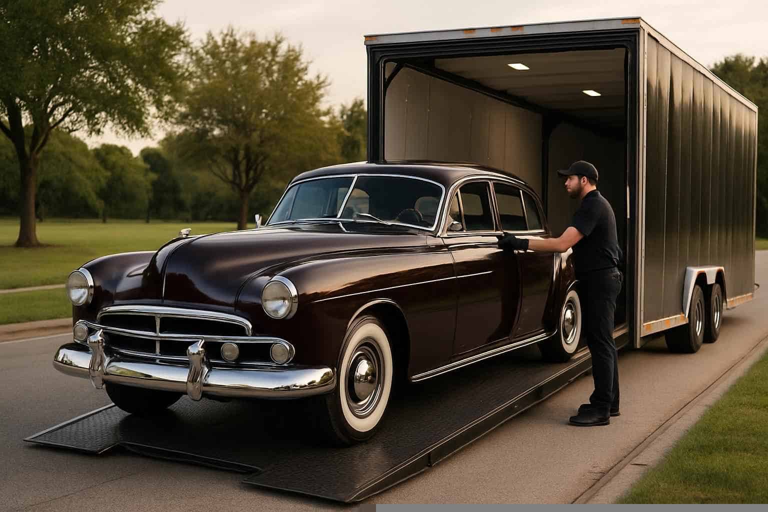 Classic Car Transportation Service Flower Mound TX