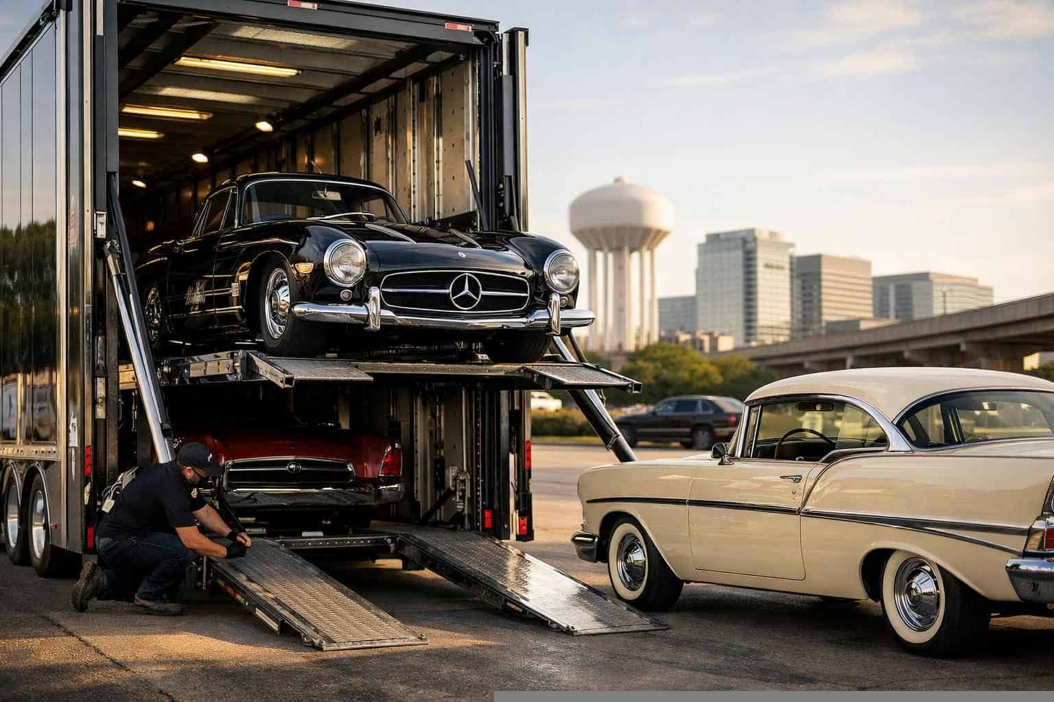Classic Car Transportation Service Frisco TX