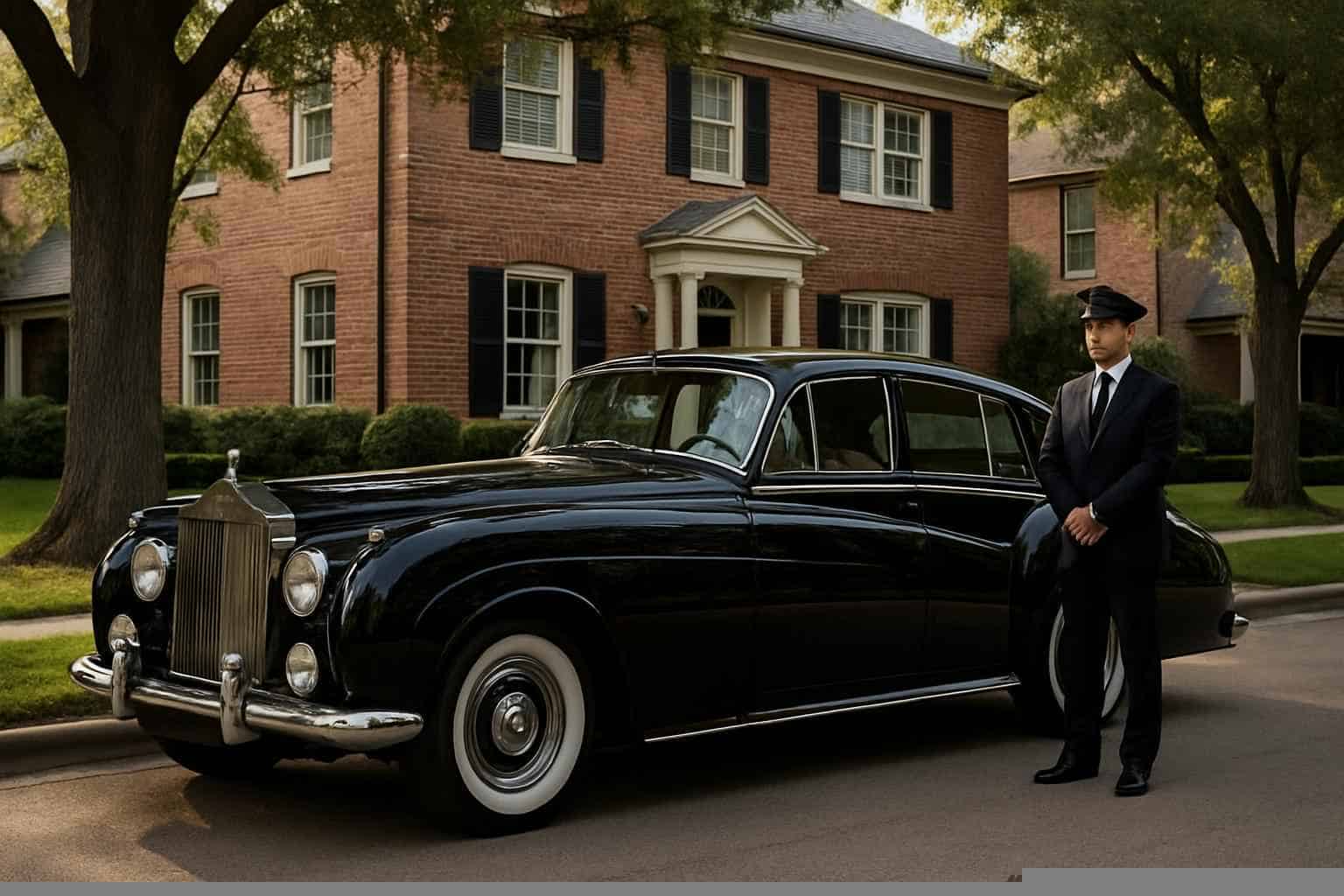 Classic Cars with Chauffeur in University Park Texas