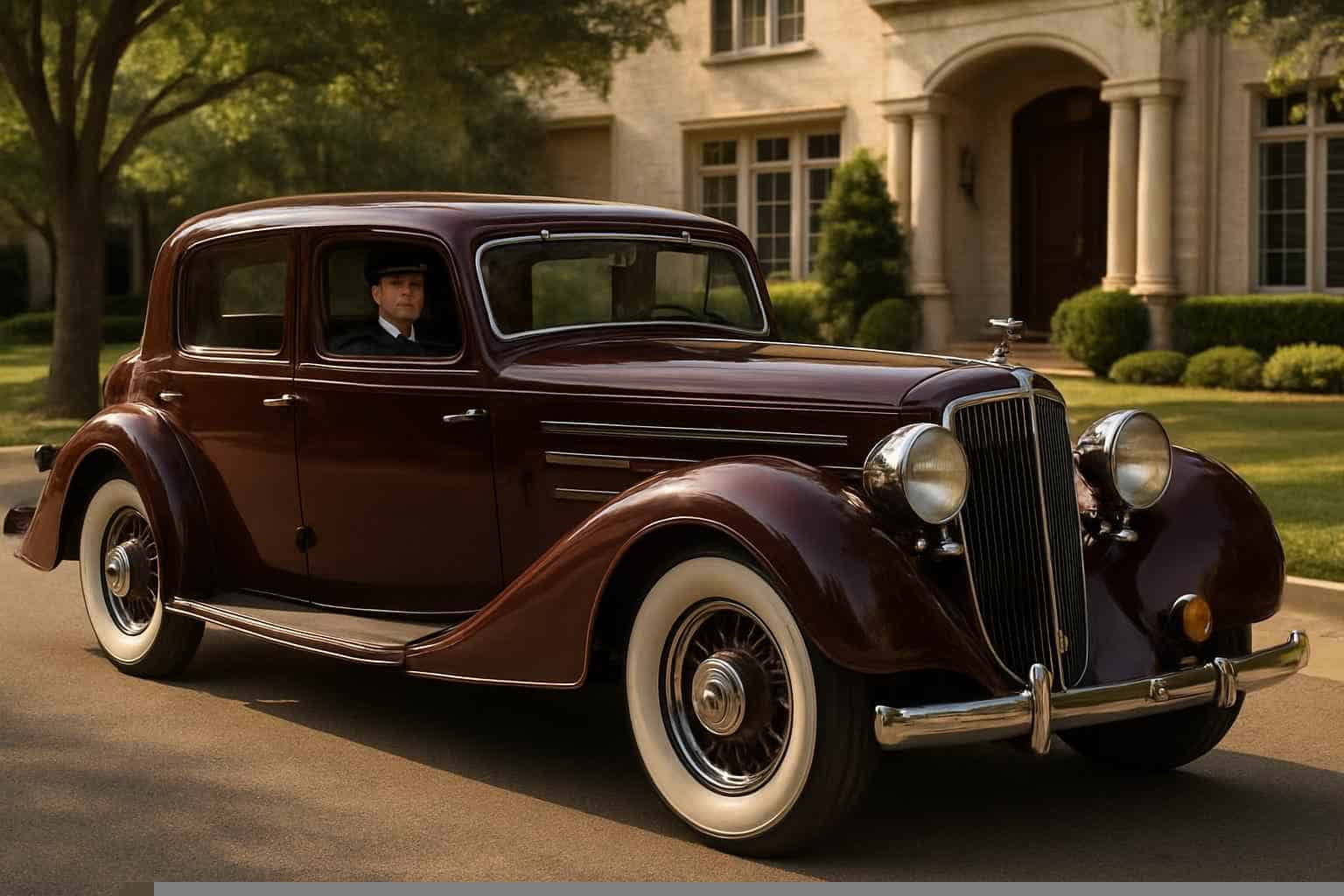Coppell Texas Antique Vehicle Rental with Driver