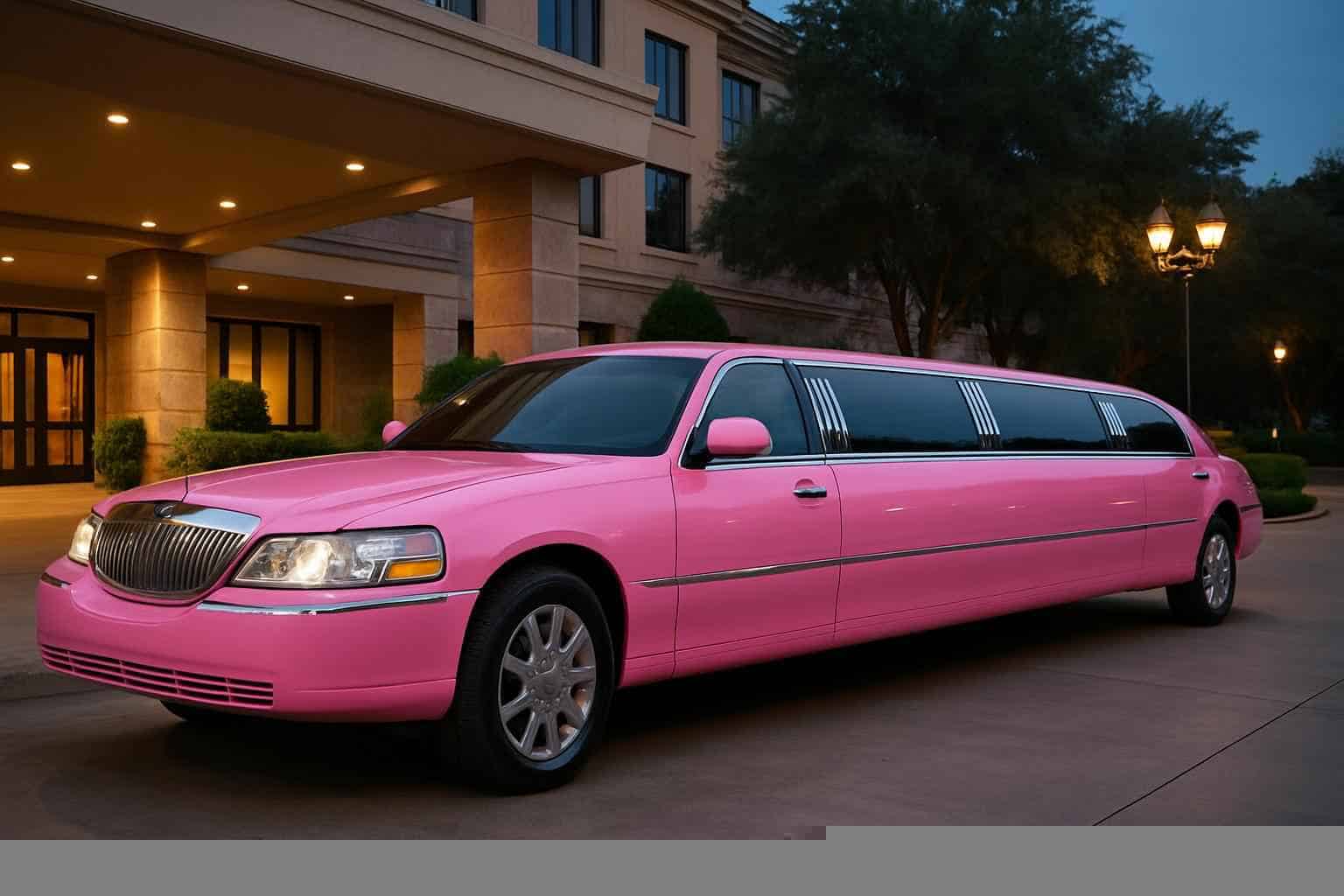 Coppell Texas Pink Limo Rental