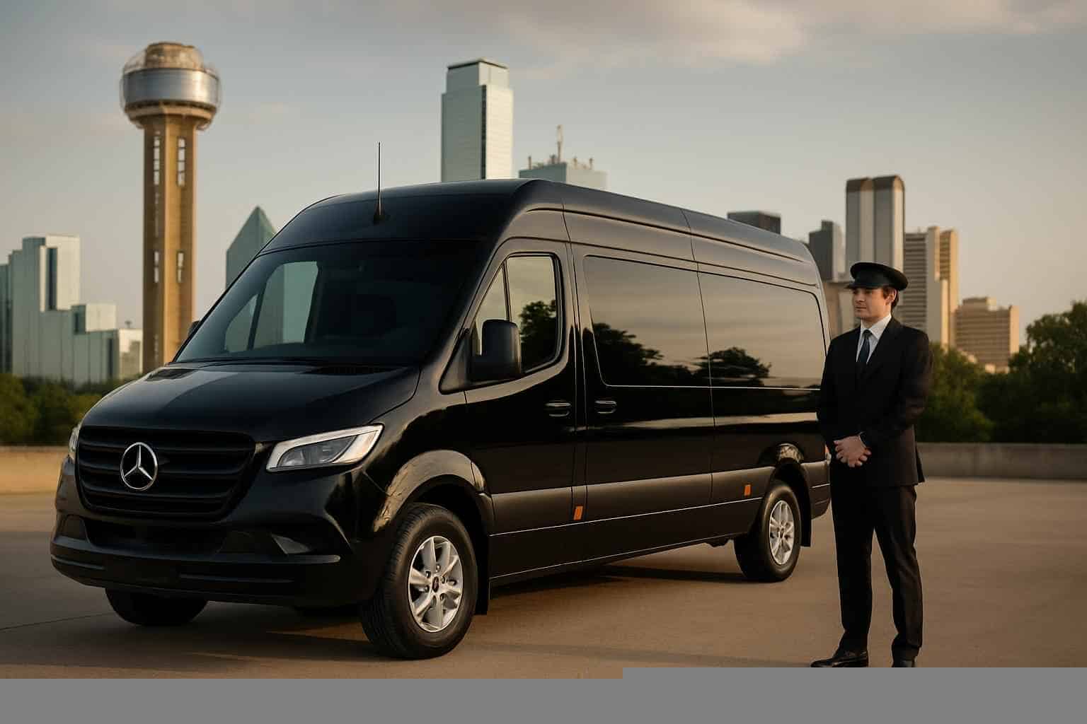 Dallas Texas Sprinter Van Rental with Driver