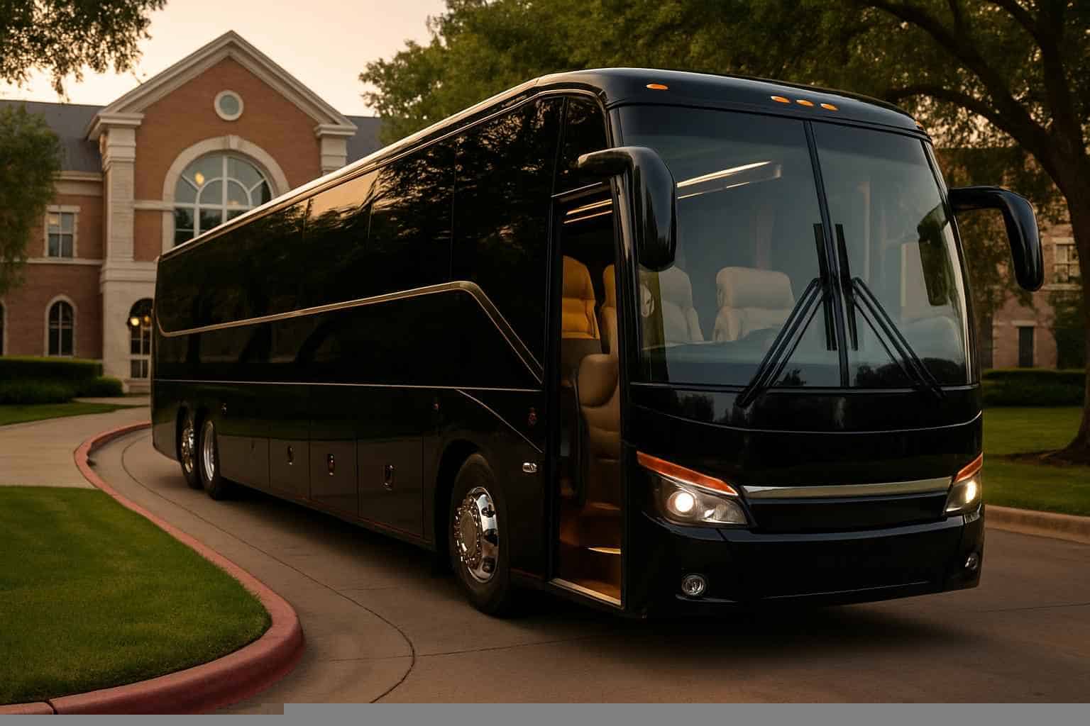 Farmers Branch Texas Charter Bus Rental