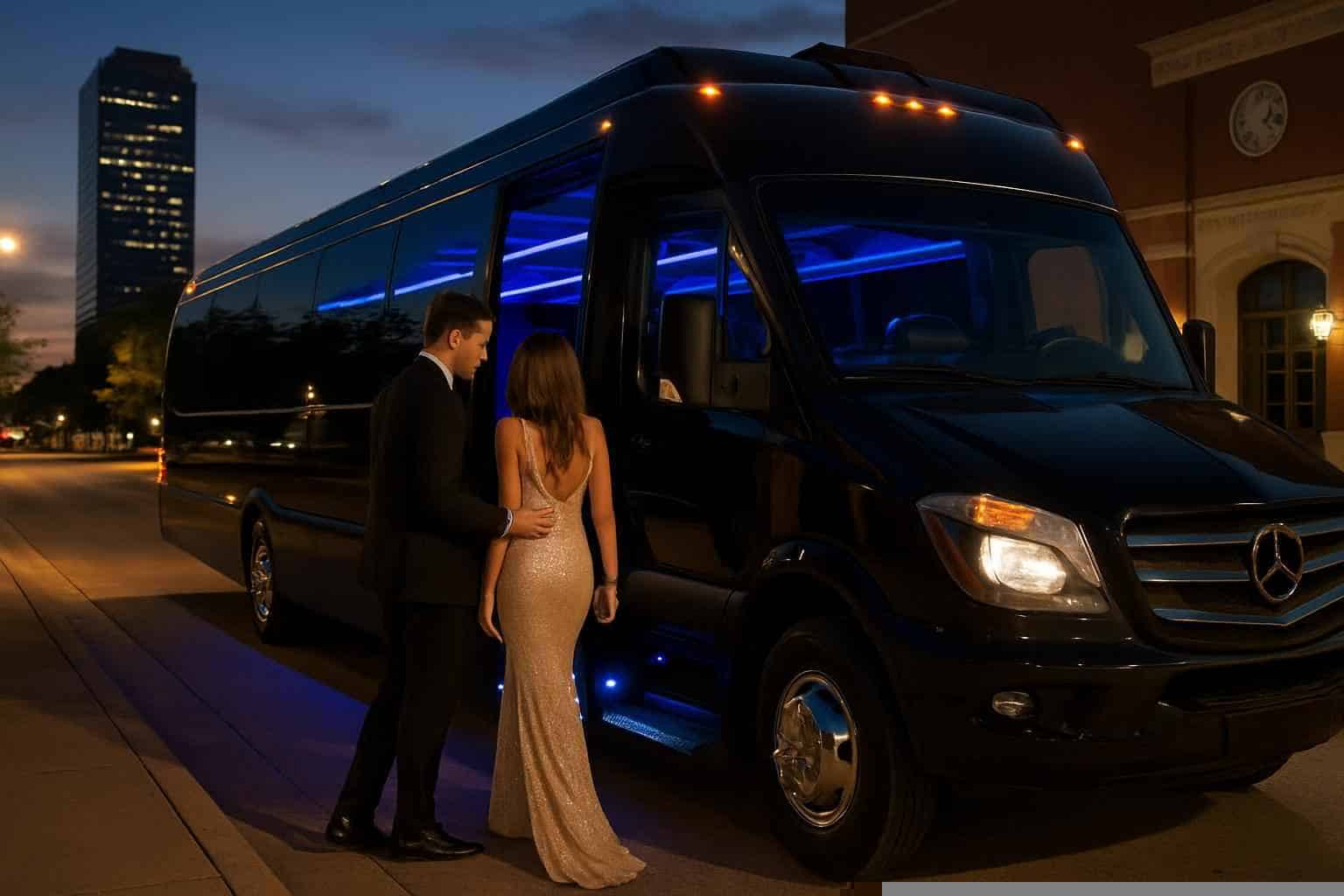 Farmers Branch Texas Party Bus Rental