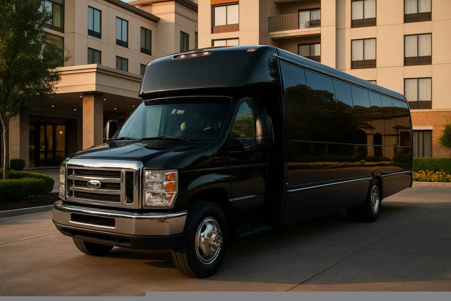 Farmers Branch Texas Shuttle Bus Rental