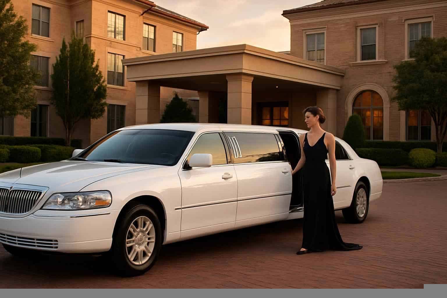 Farmers Branch Texas White Limo Rental