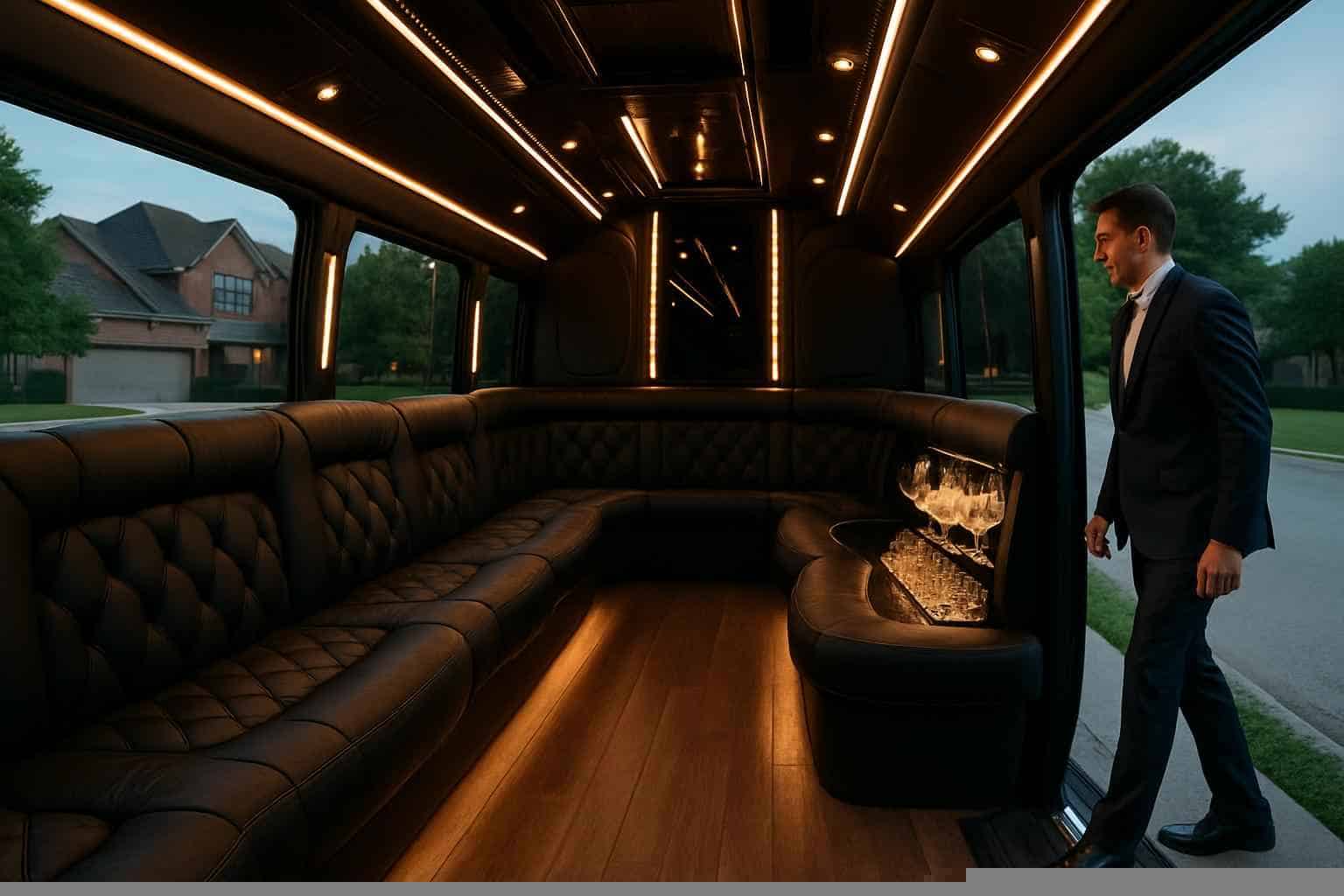 Flower Mound Texas Party Bus Rental