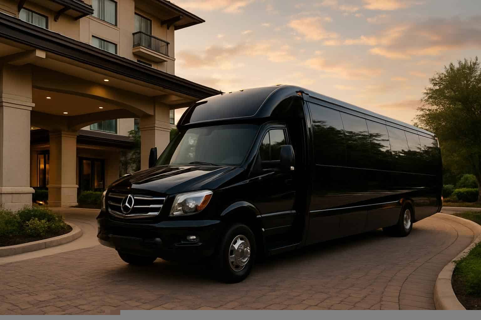 Flower Mound Texas Shuttle Bus Rental