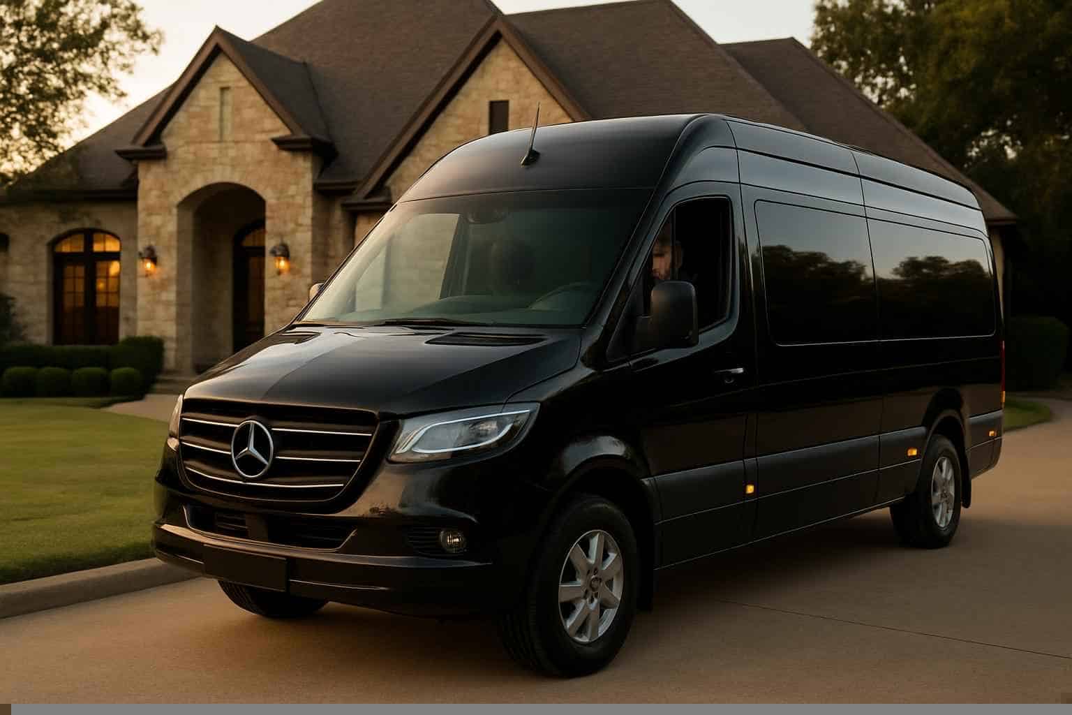 Flower Mound Texas Sprinter Van Rental with Driver