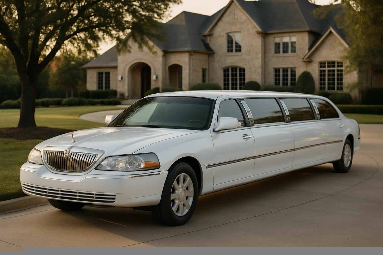 Flower Mound Texas White Limo Rental
