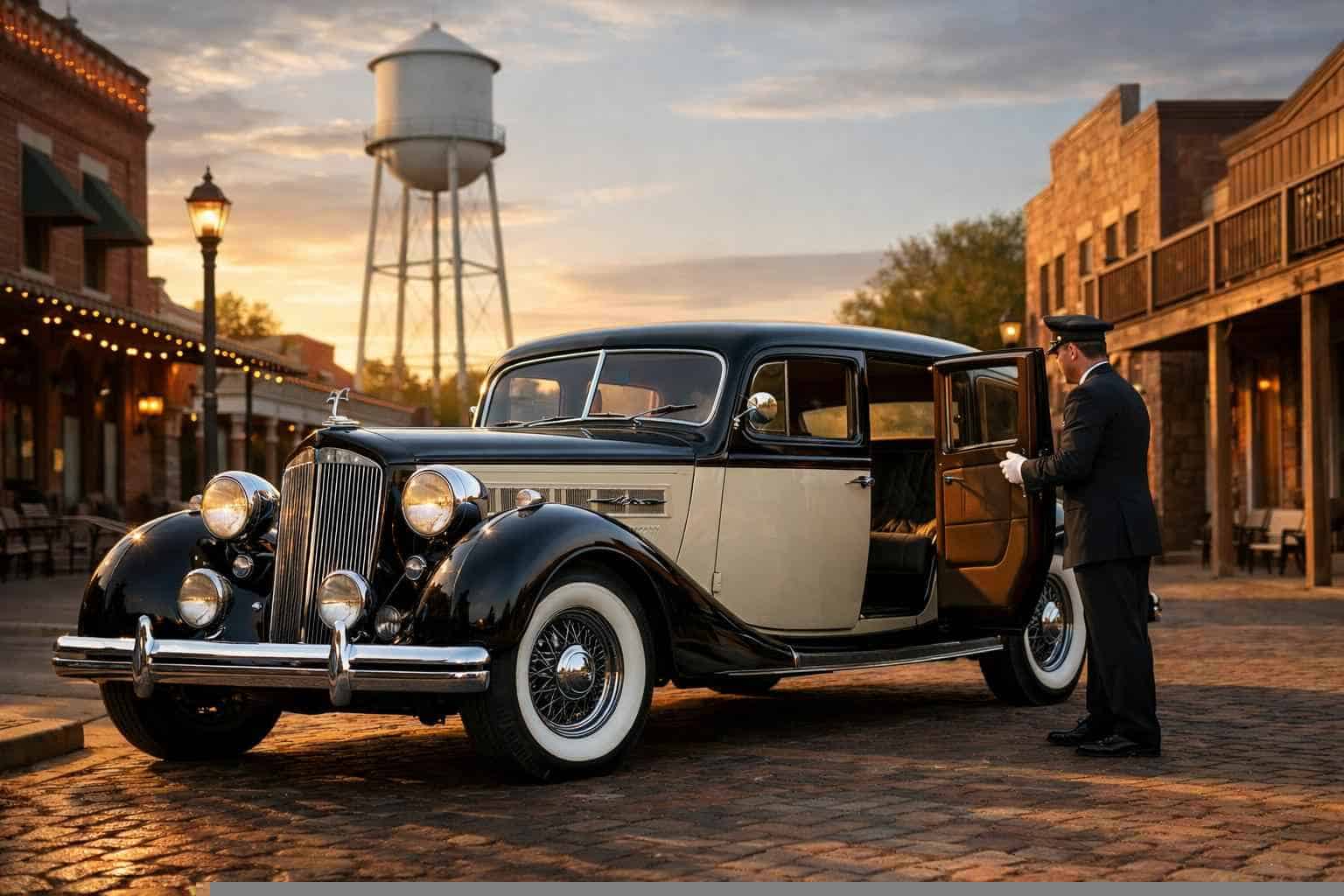 Frisco Texas Antique Vehicle Rental with Driver