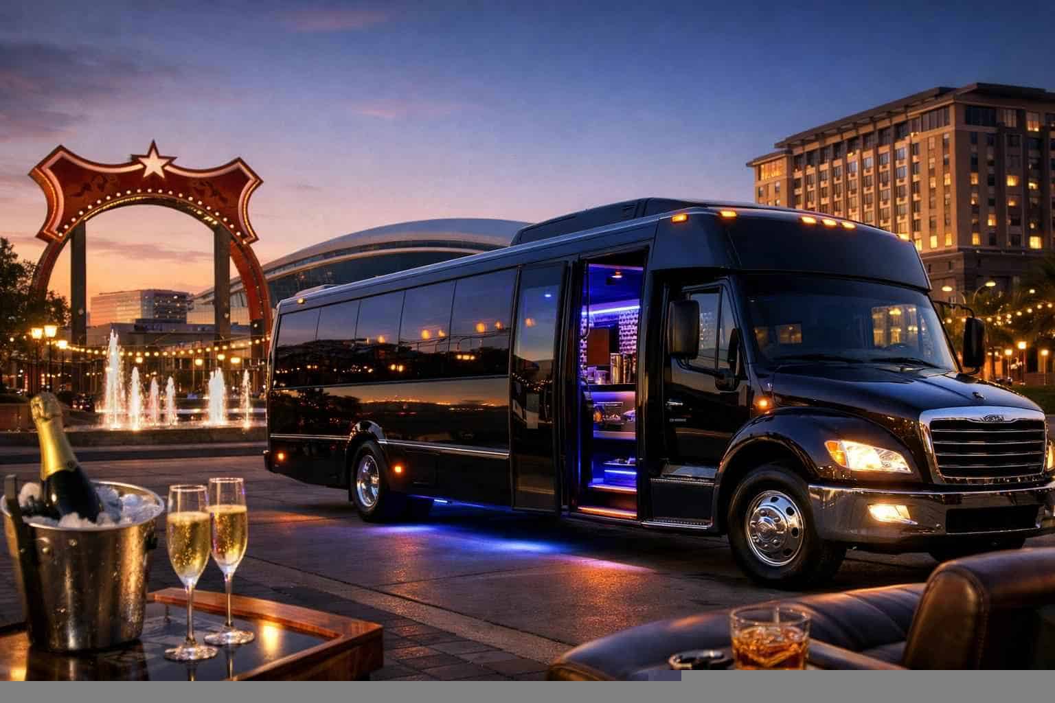 Frisco Texas Party Bus Rental