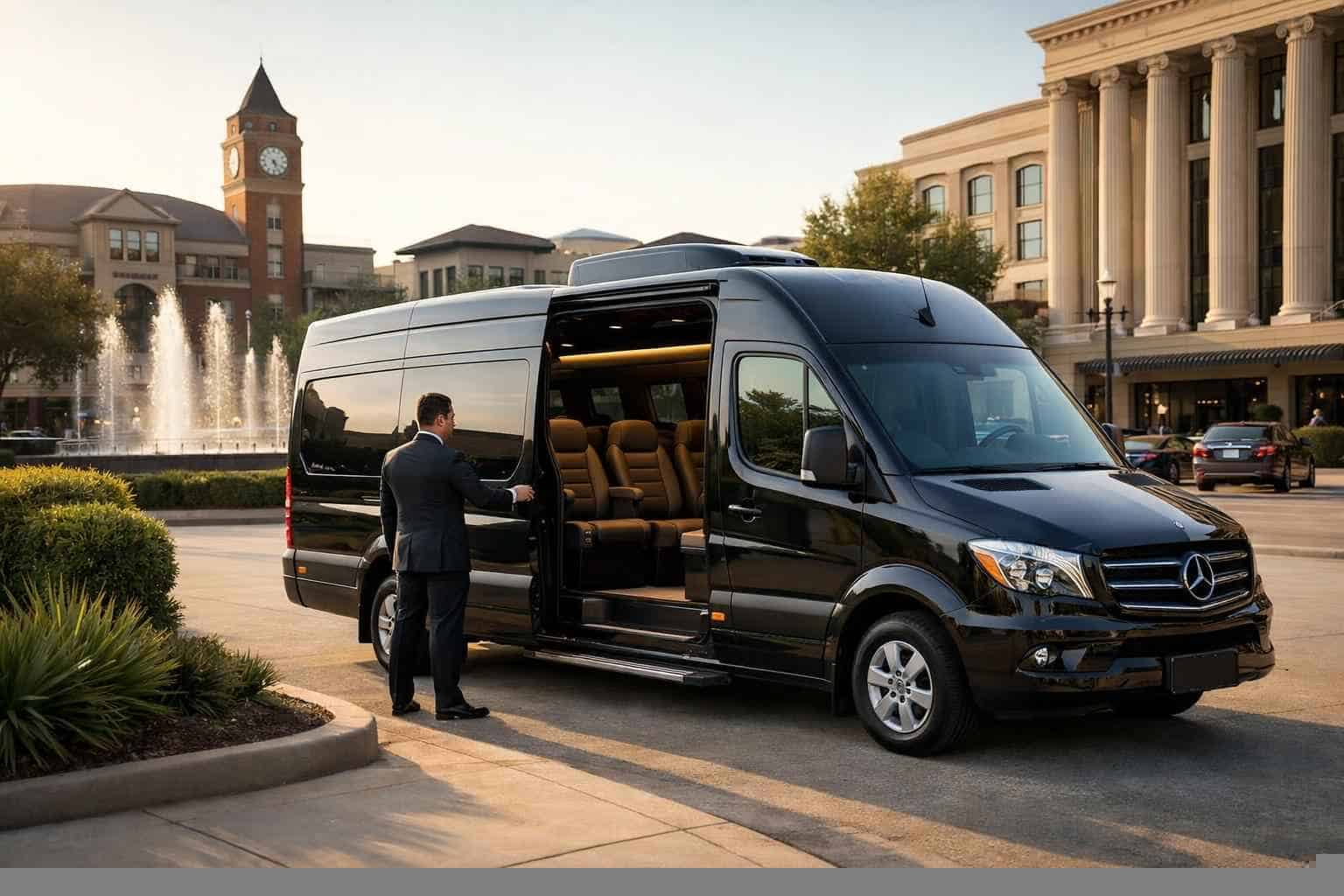 Frisco Texas Passenger Van With Driver