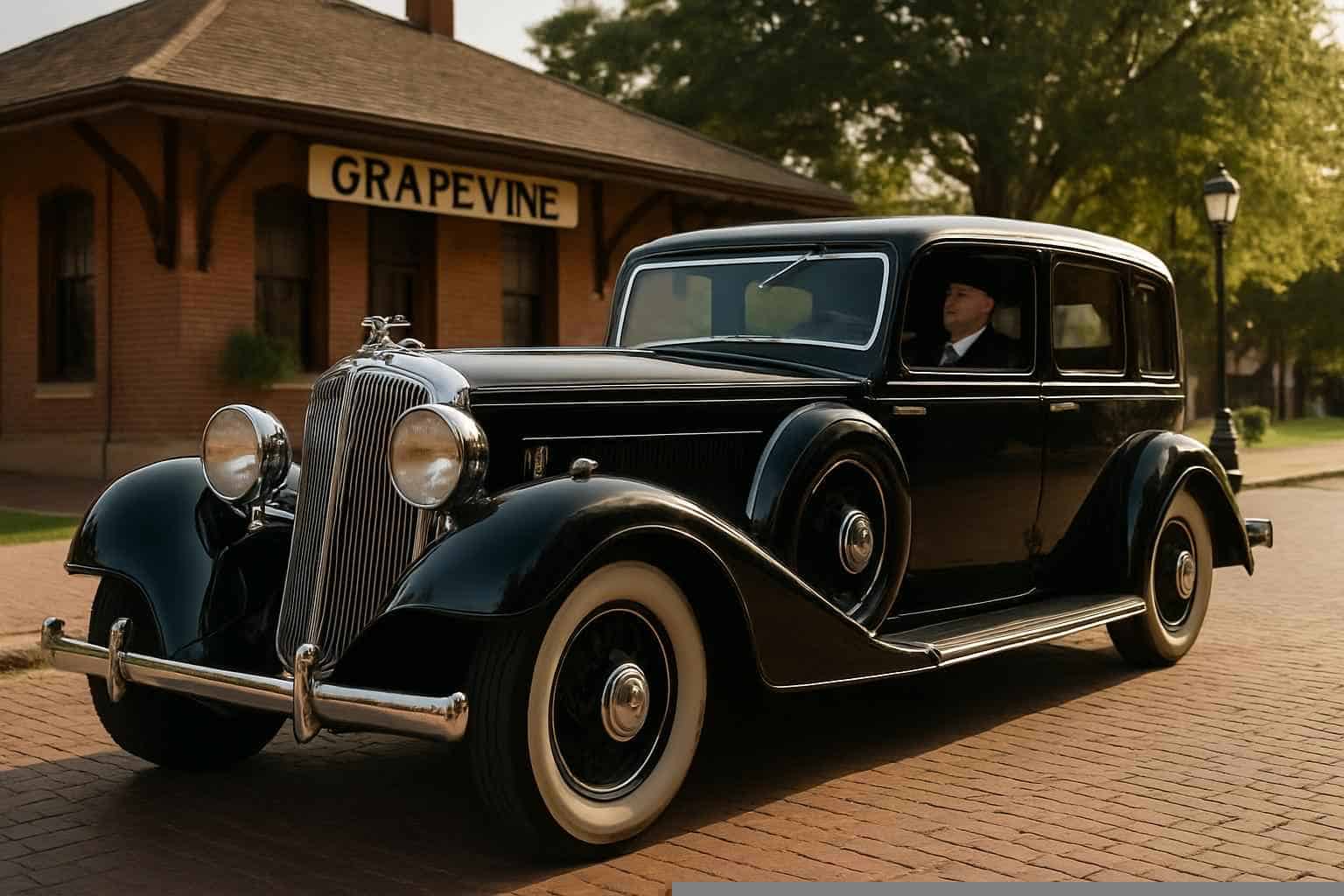 Grapevine Texas Antique Vehicle Rental with Driver