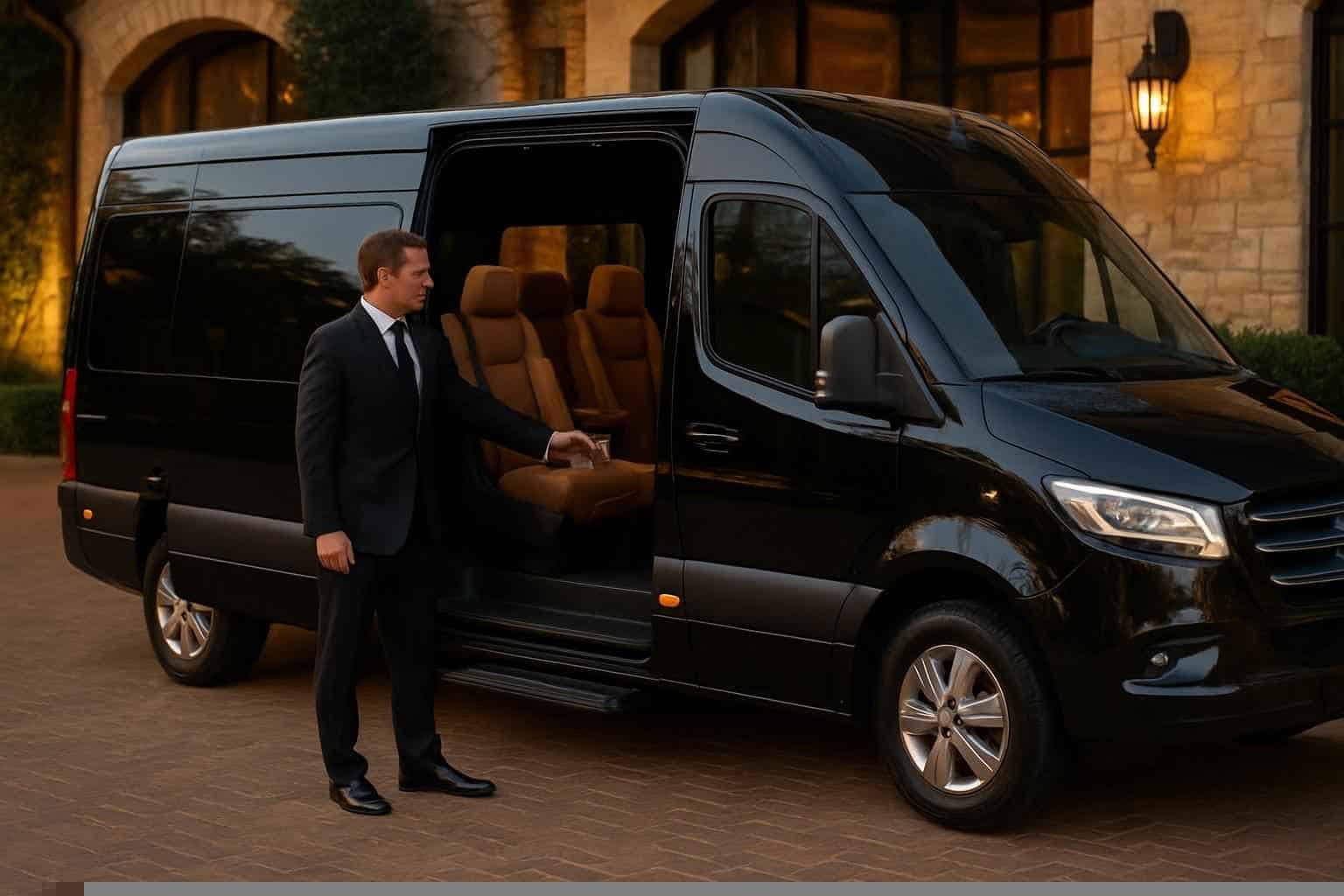 Grapevine Texas Passenger Van with Driver