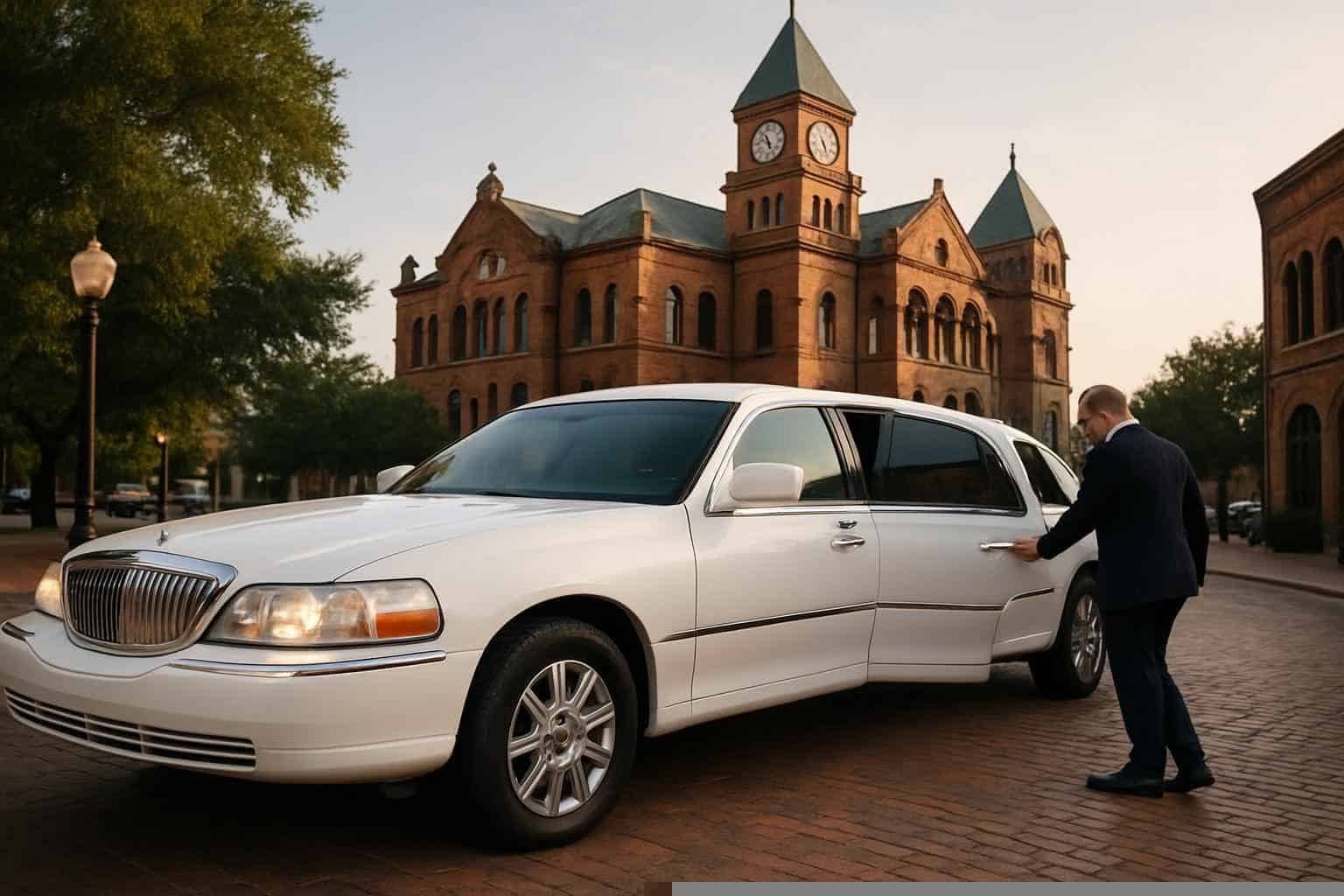 Grapevine Texas White Limo Rental
