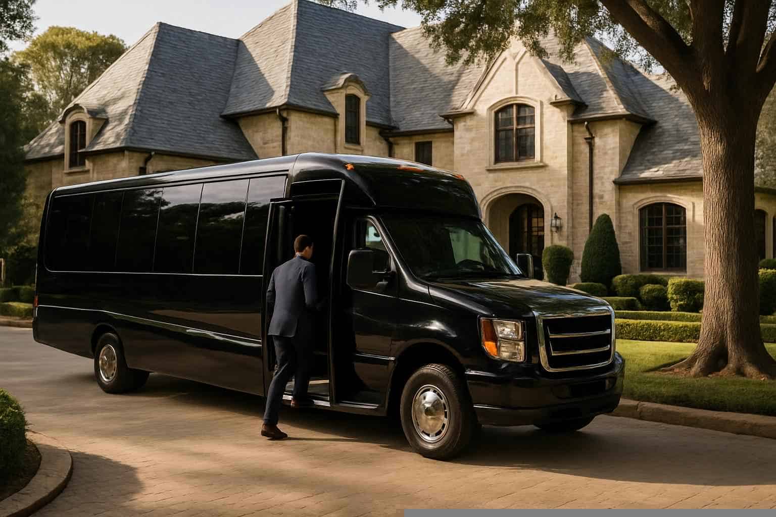 Highland Park Texas Shuttle Bus Rental