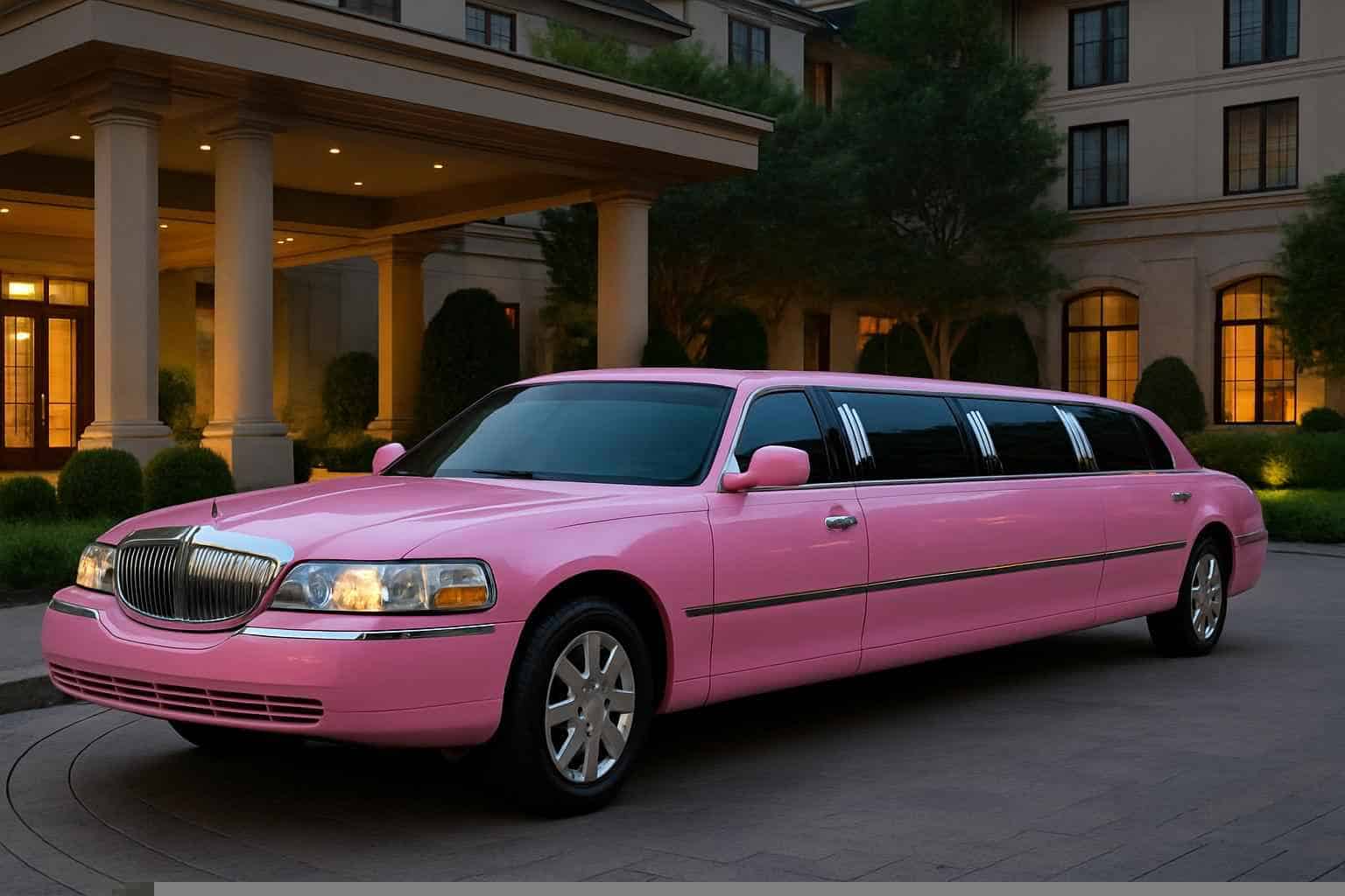 Irving Texas Pink Limo Rental