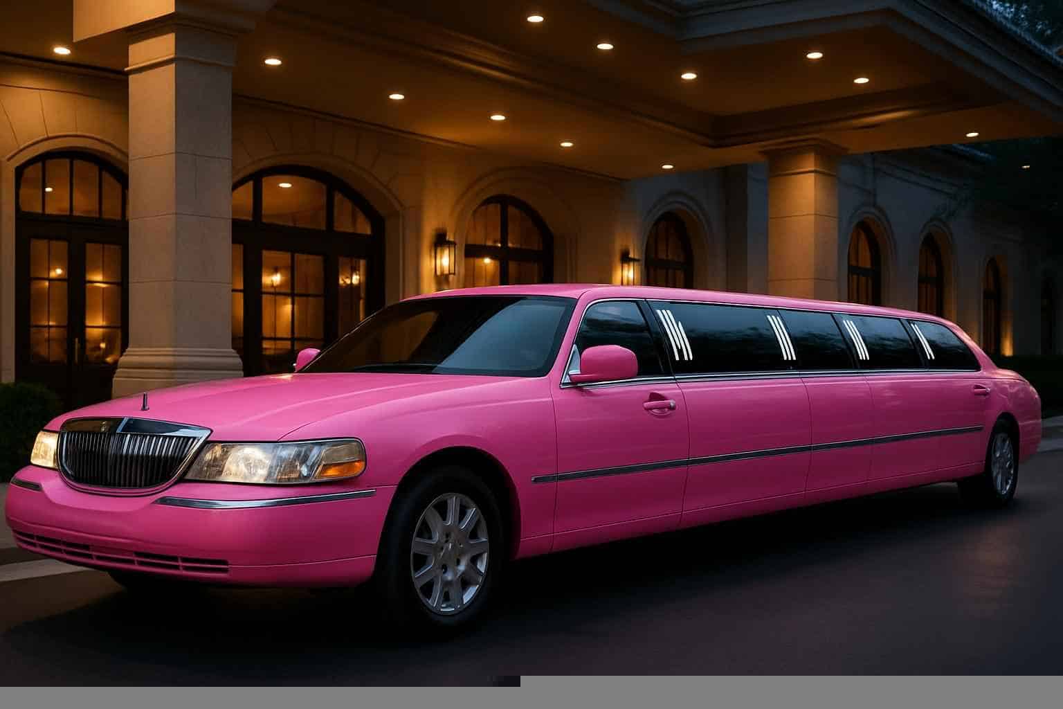 Lewisville Texas Pink Limo Rental