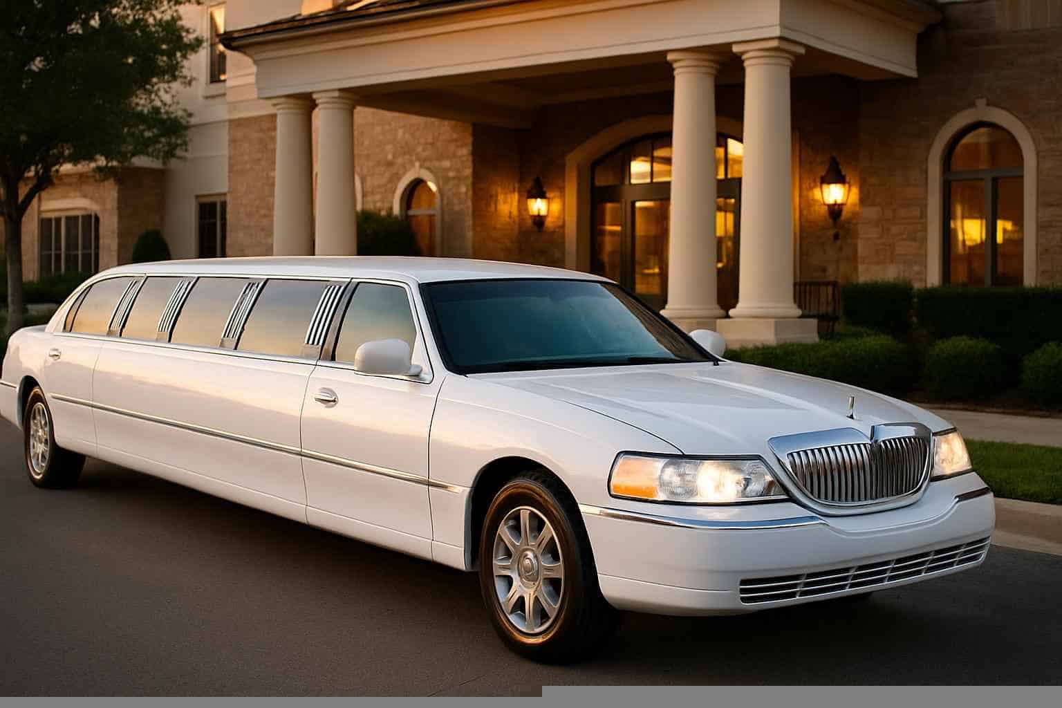 Lewisville Texas White Limo Rental