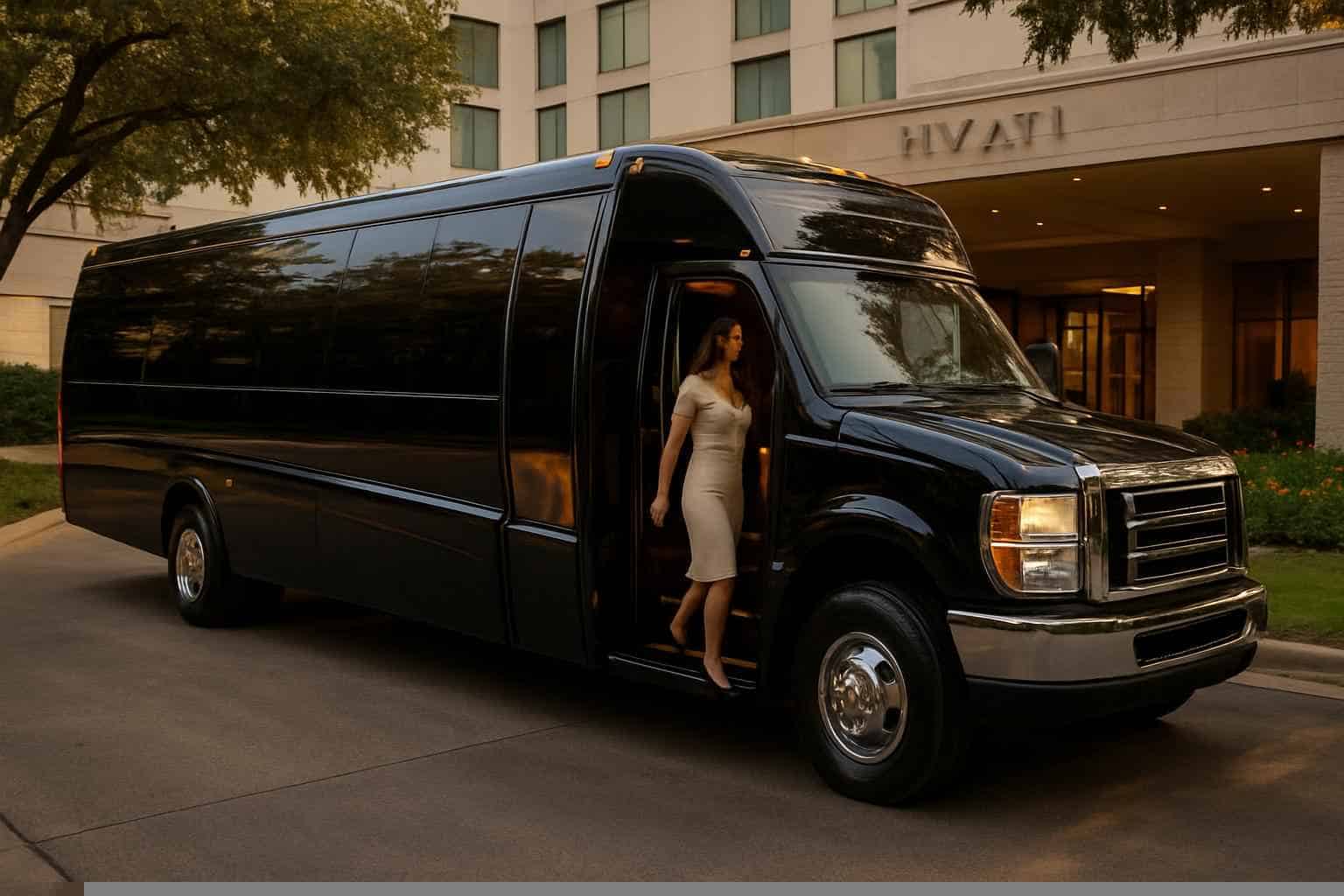 Limo Bus Rental Addison TX