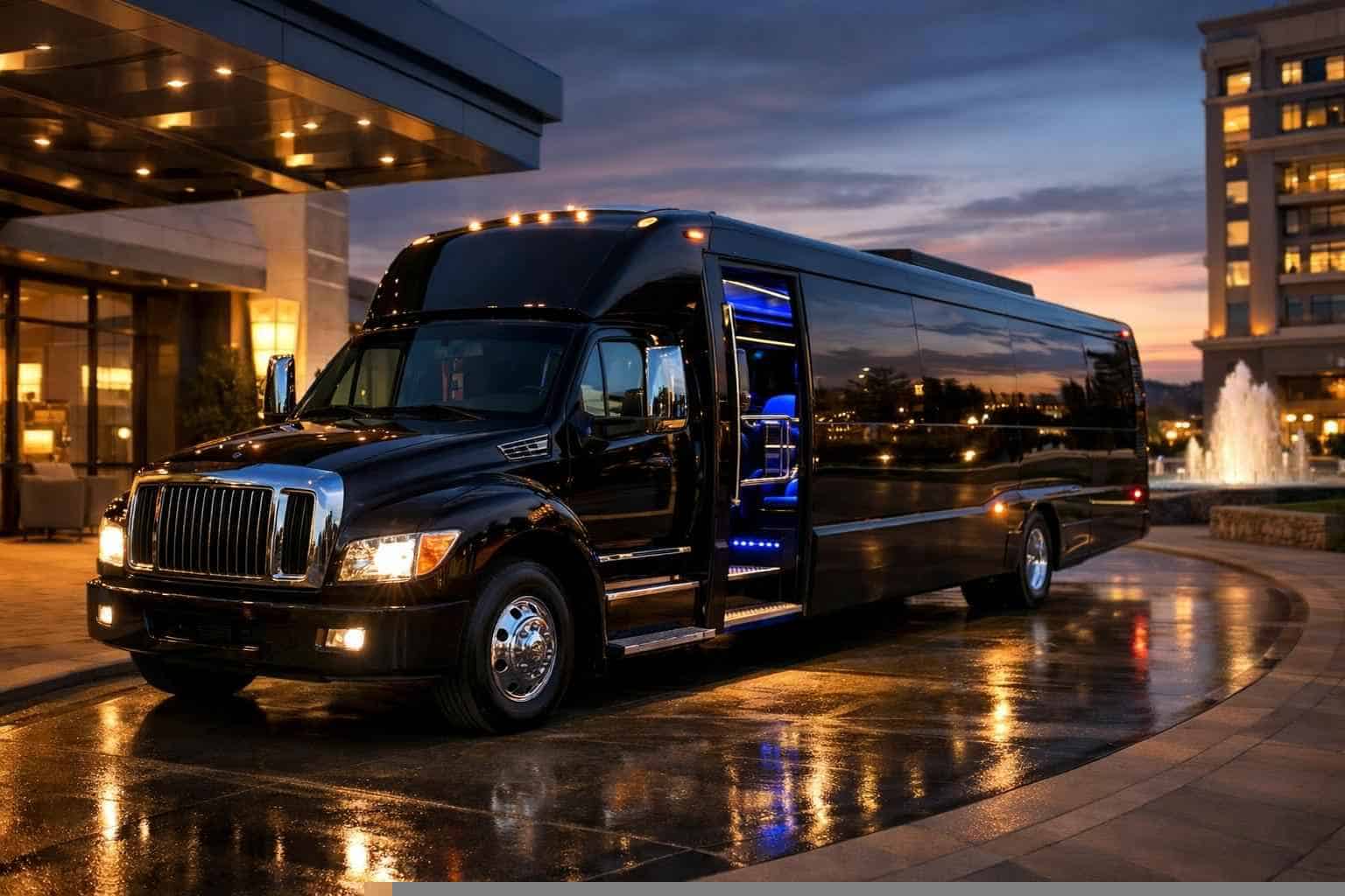 Limo Bus Rental Allen TX