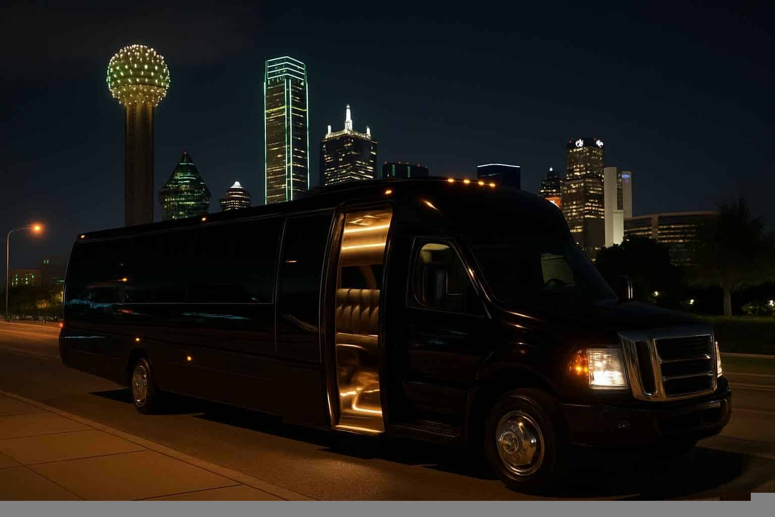 Limo Bus Rental Dallas TX