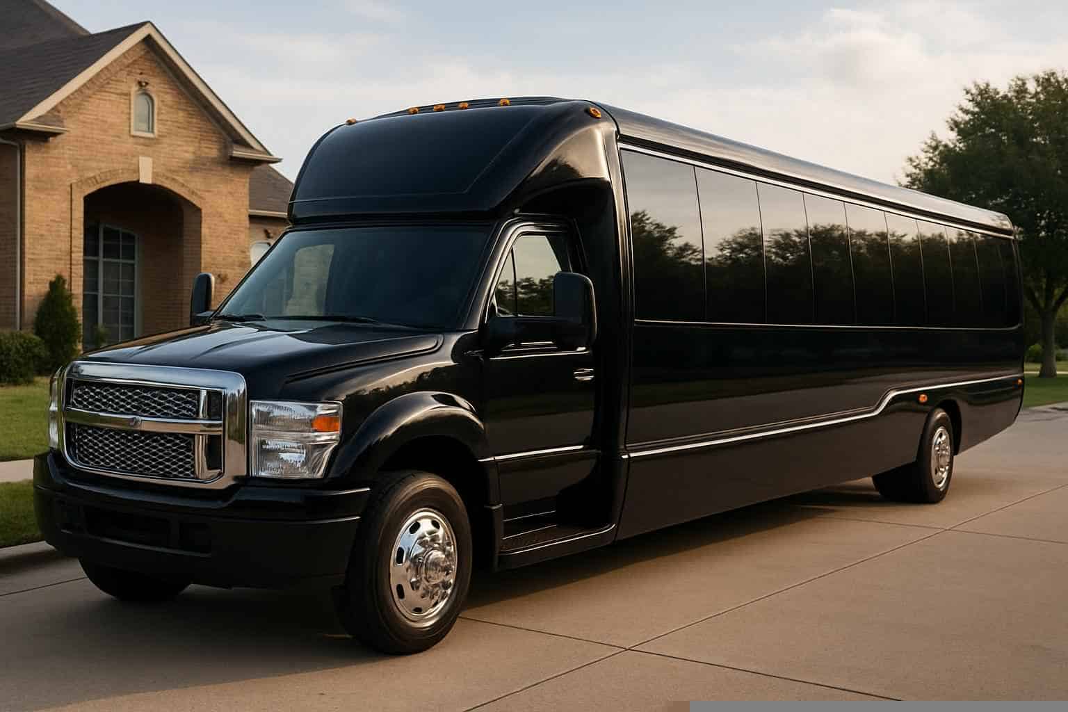 Limo Bus Rental Near Me Coppell TX