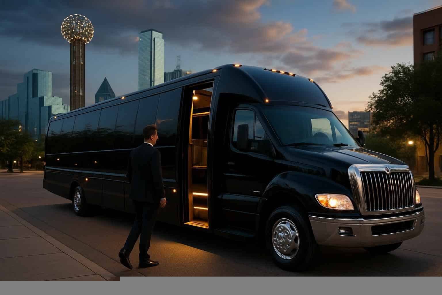 Limo Bus Rental Near Me Dallas TX