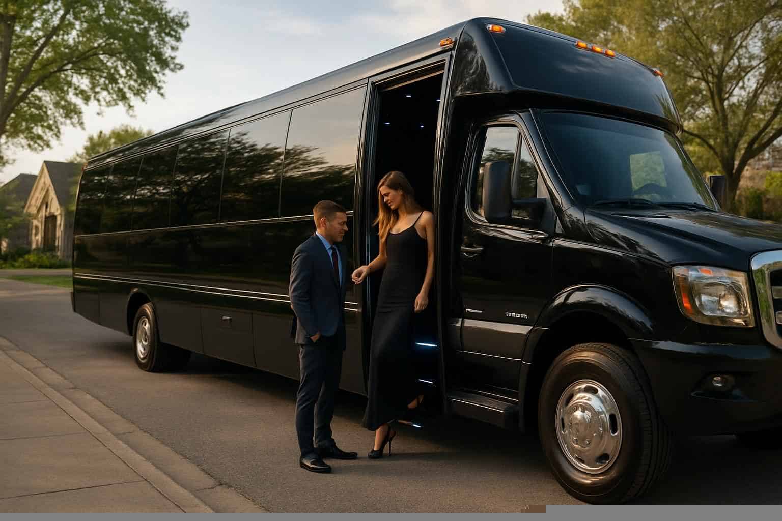 Limo Bus Rental Near Me Grapevine TX