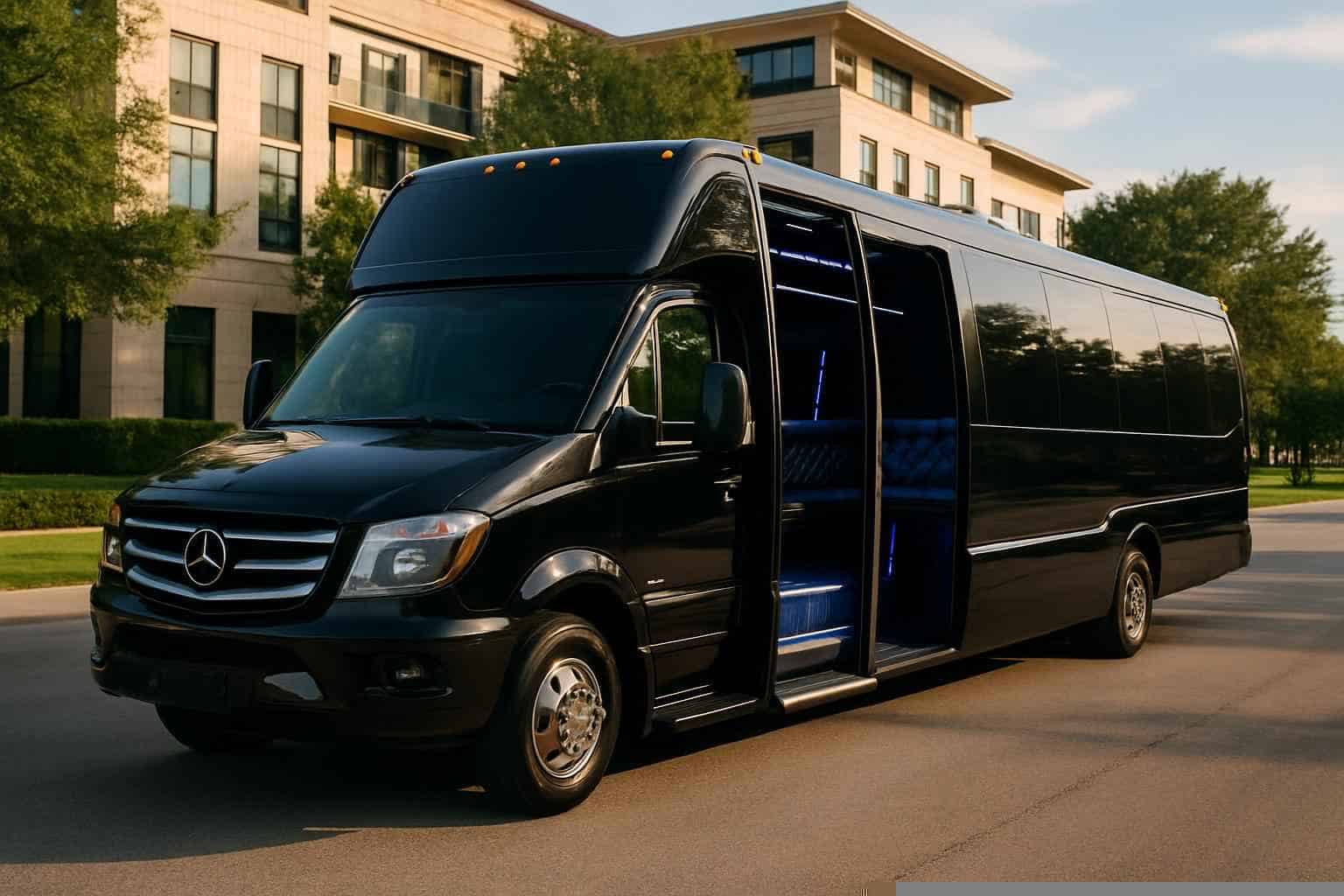 Limo Bus Rental Near Me Irving TX