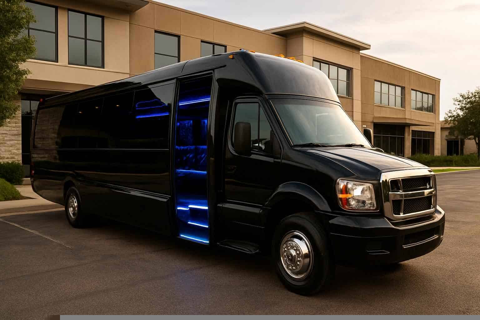 Limo Bus Rental Near Me Plano TX