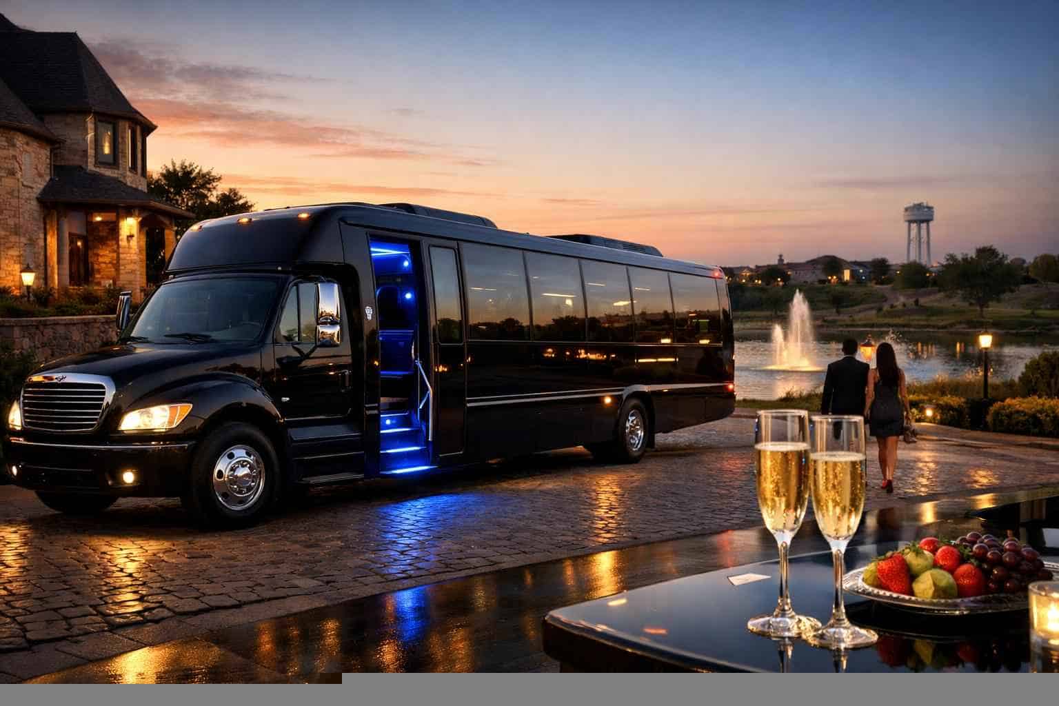 Limo Bus Rental Near Me Prosper TX