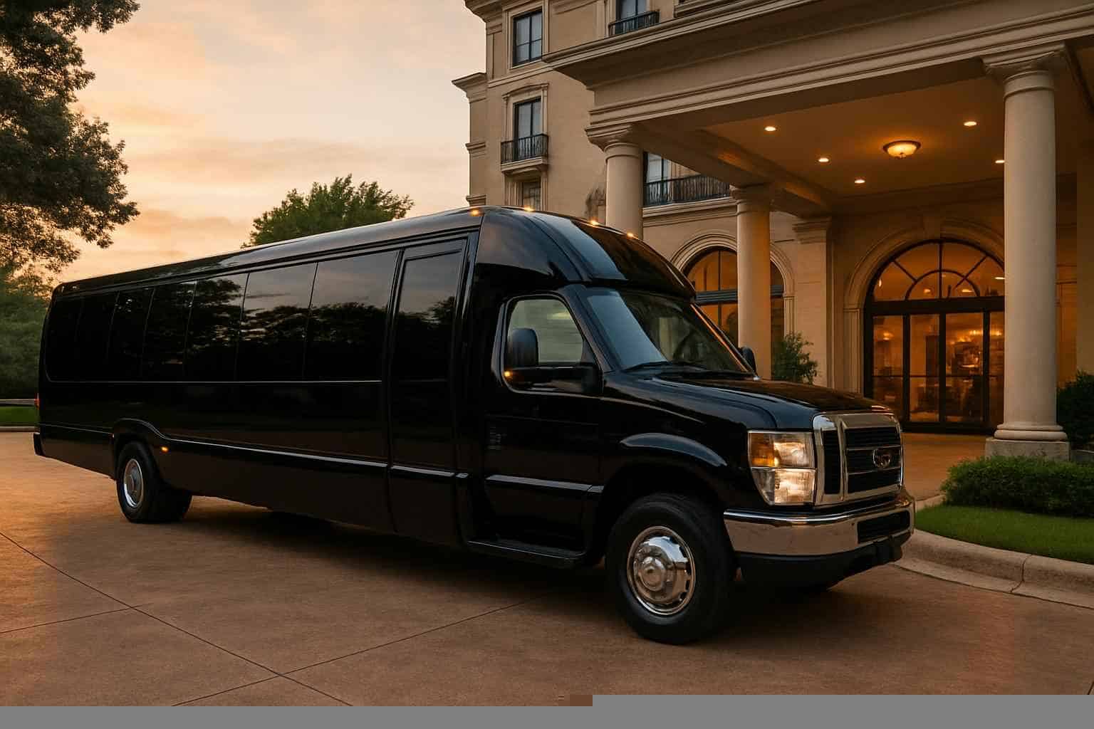 Limo Bus Rental Prices in Addison TX