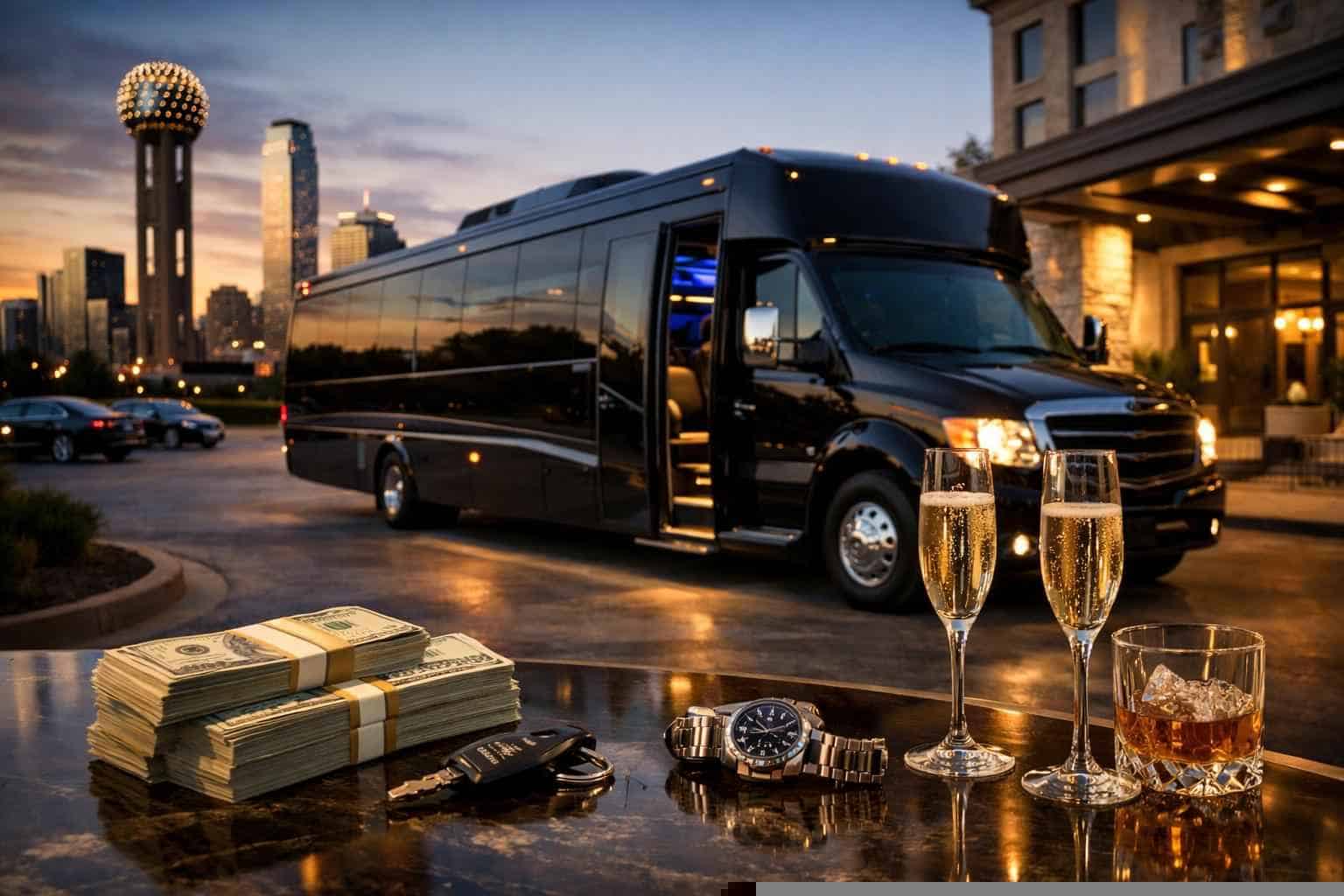 Limo Bus Rental Prices in Allen TX