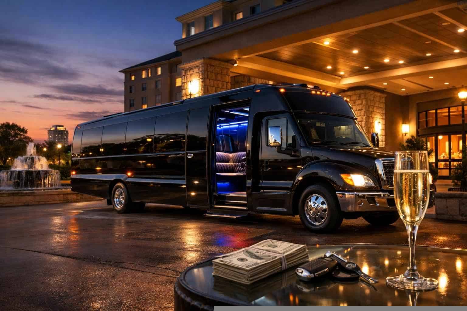 Limo Bus Rental Prices in McKinney TX