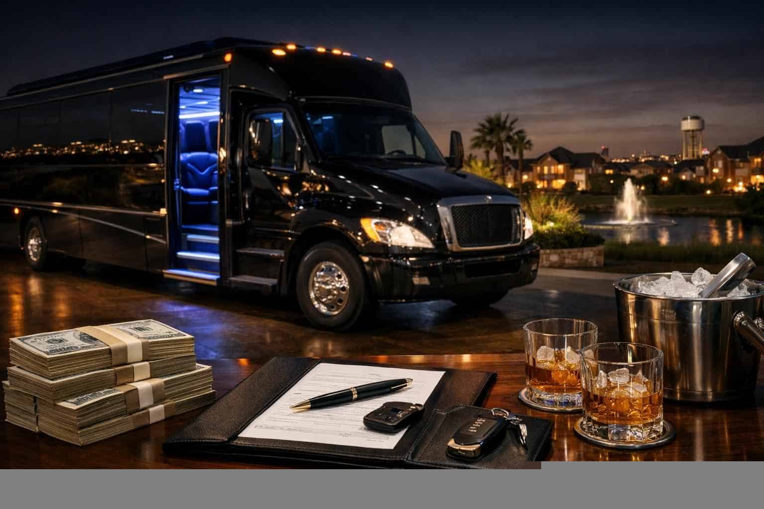Limo Bus Rental Prices in Prosper TX