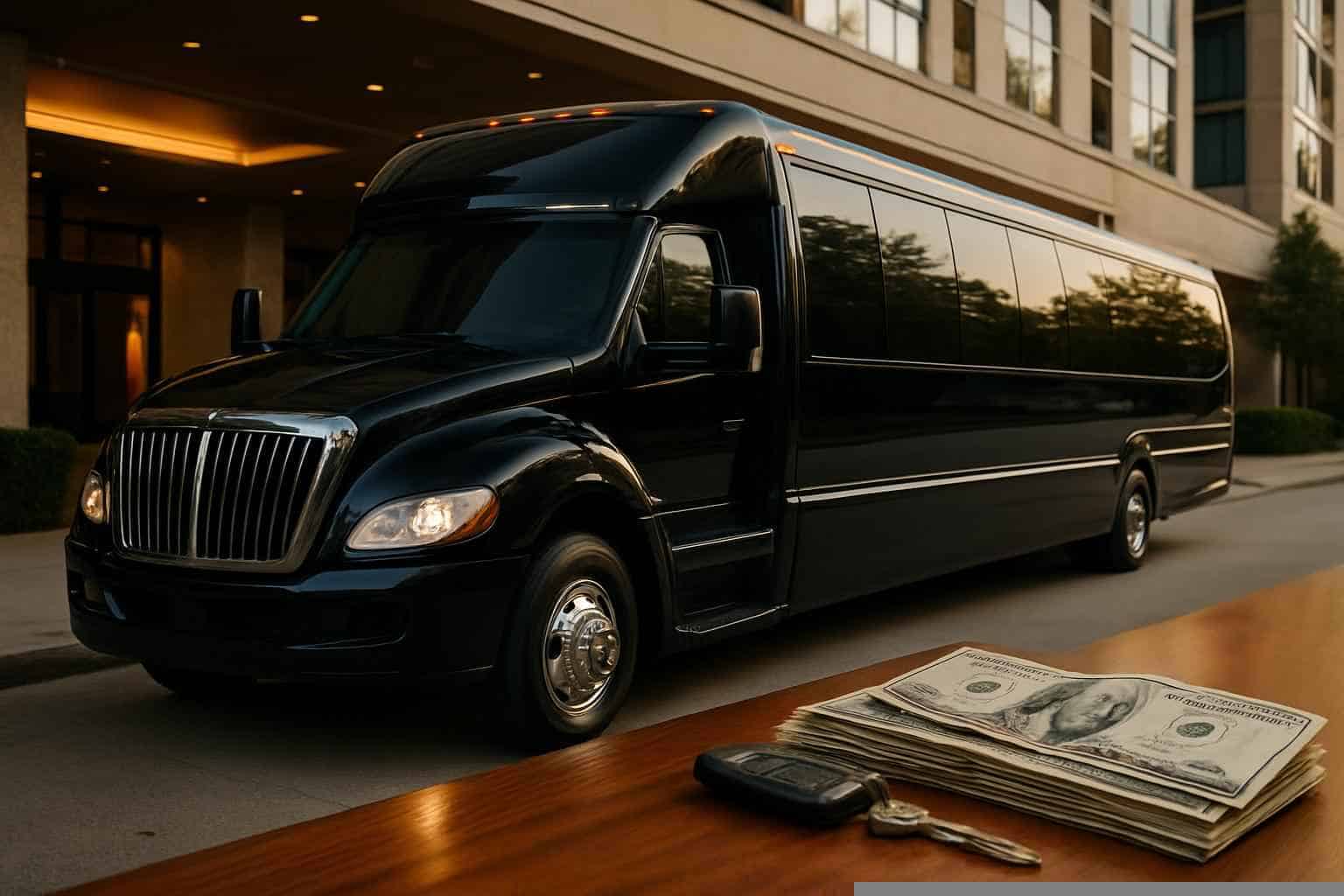 Limo Bus Rental Prices in The Colony TX
