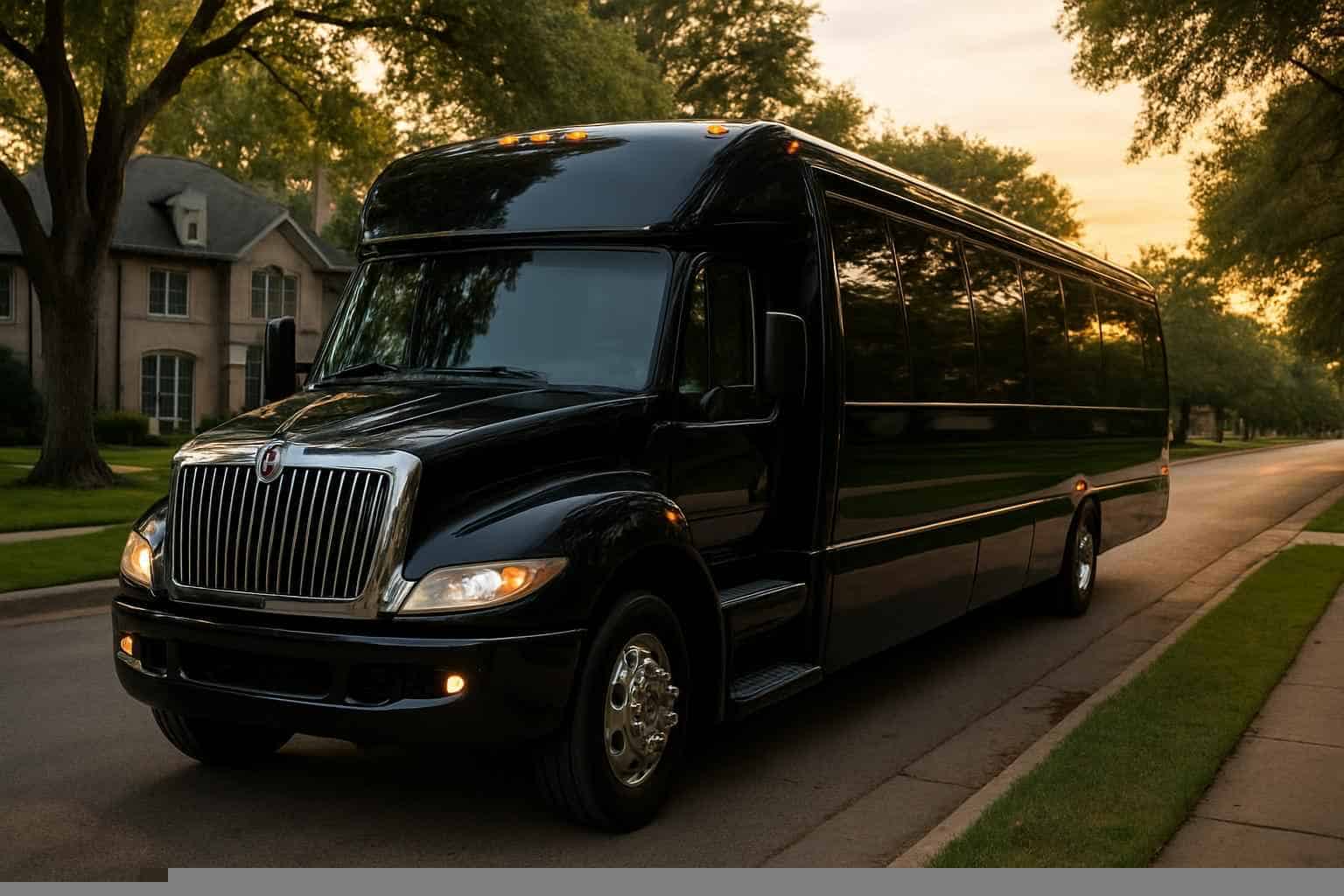 Limo Bus Rental University Park TX