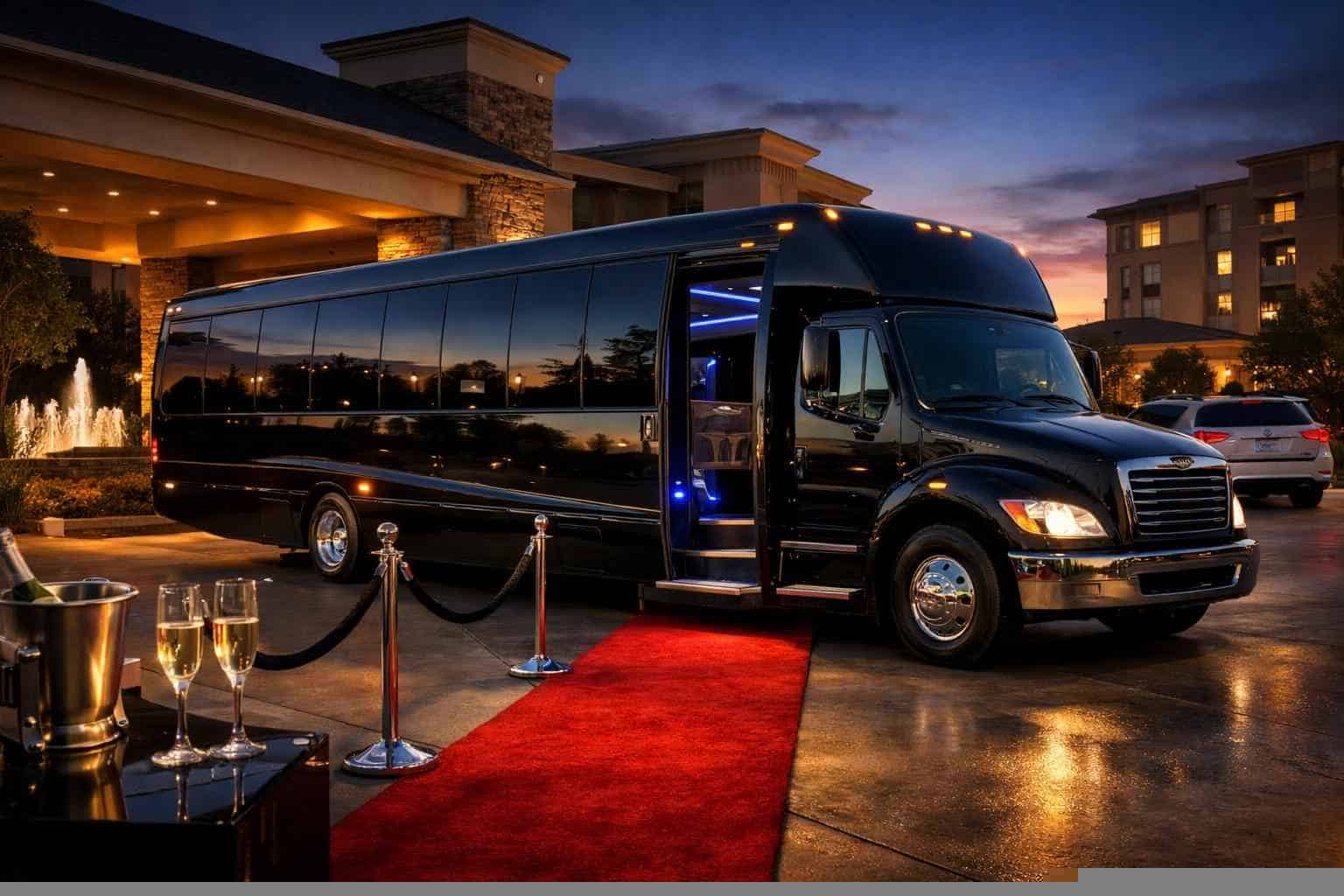 Limo Bus Service Allen TX