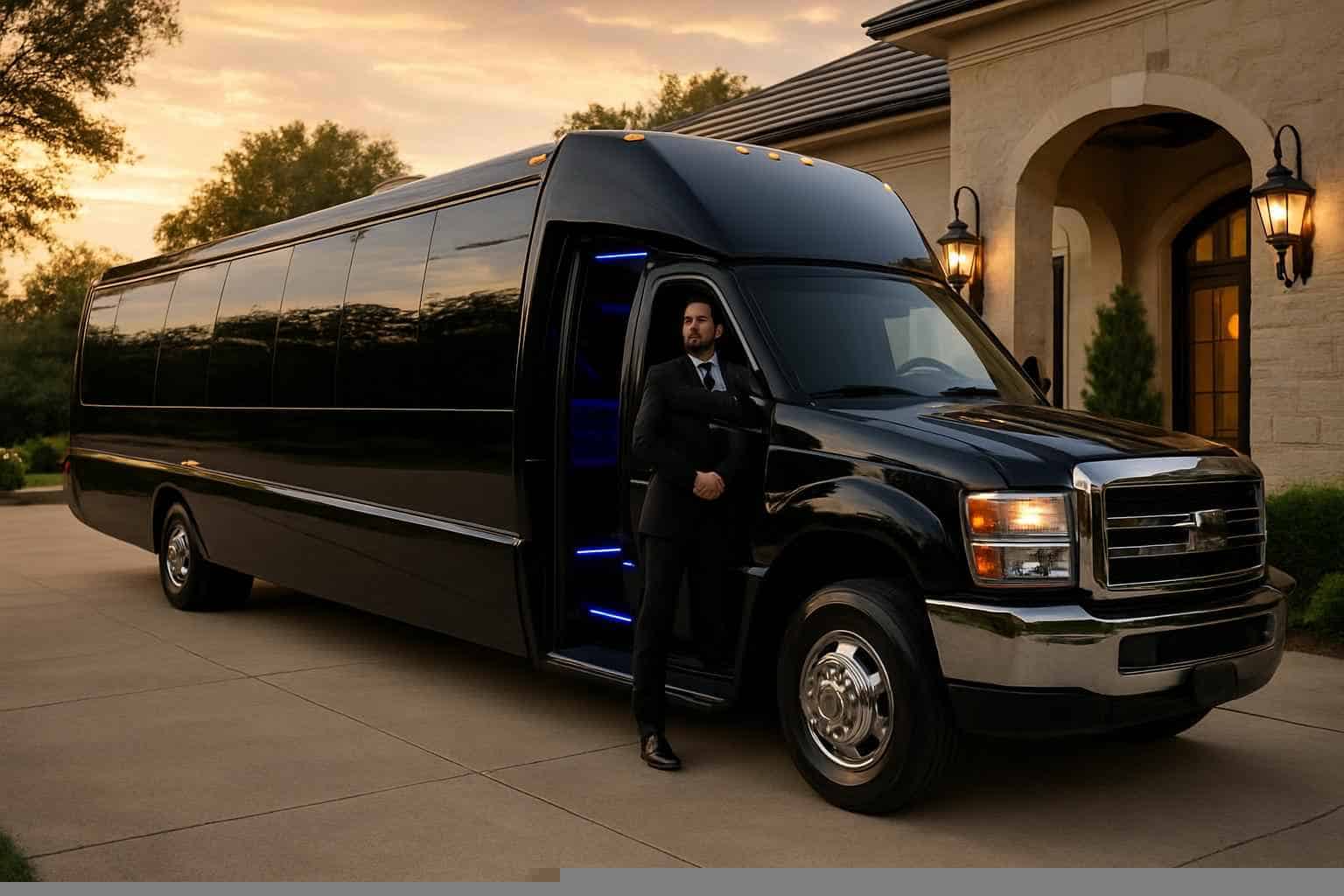 Limo Bus Service Flower Mound TX