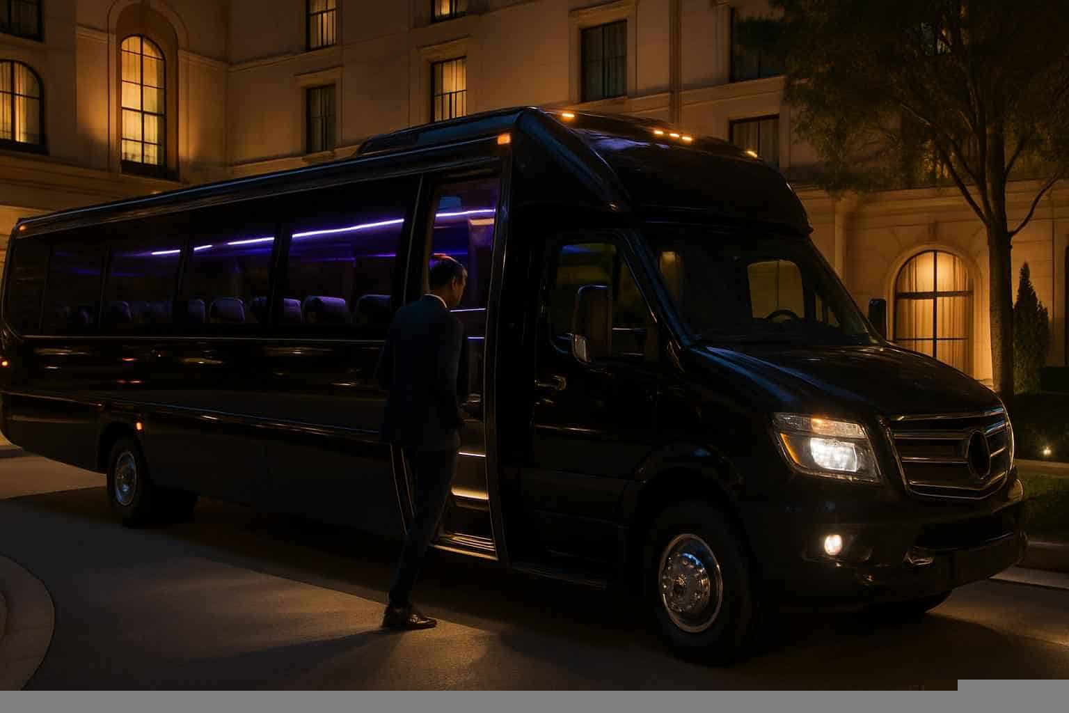 Limo Bus Service Irving TX