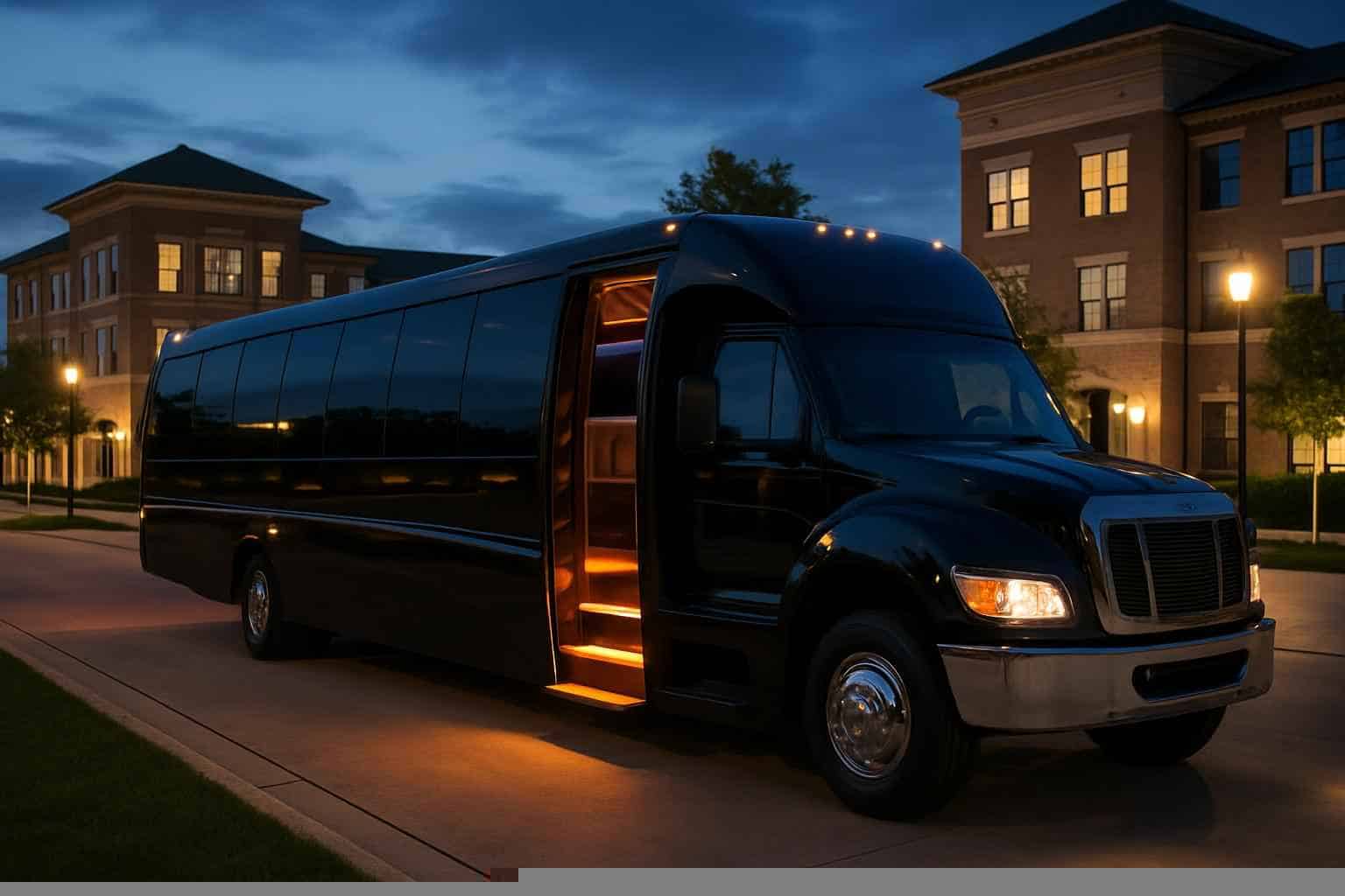 Limo Buses in The Colony Texas
